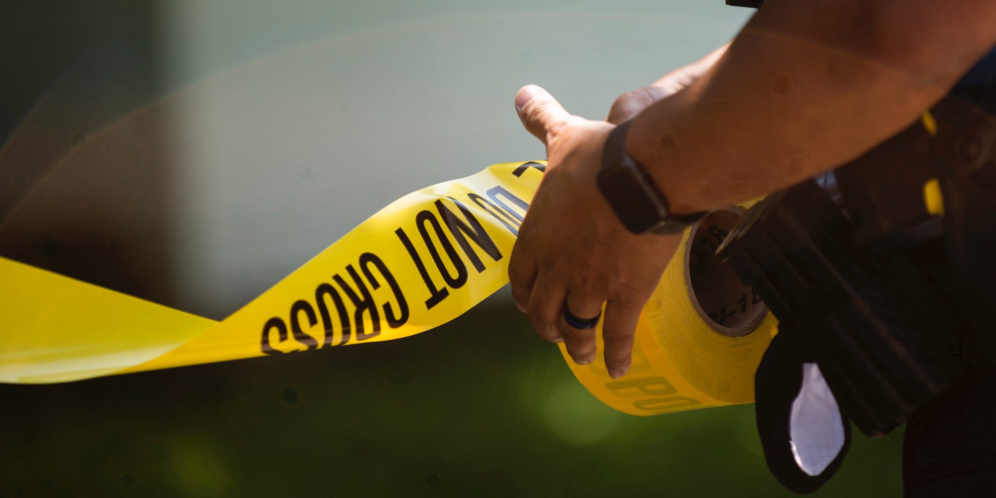 police tape