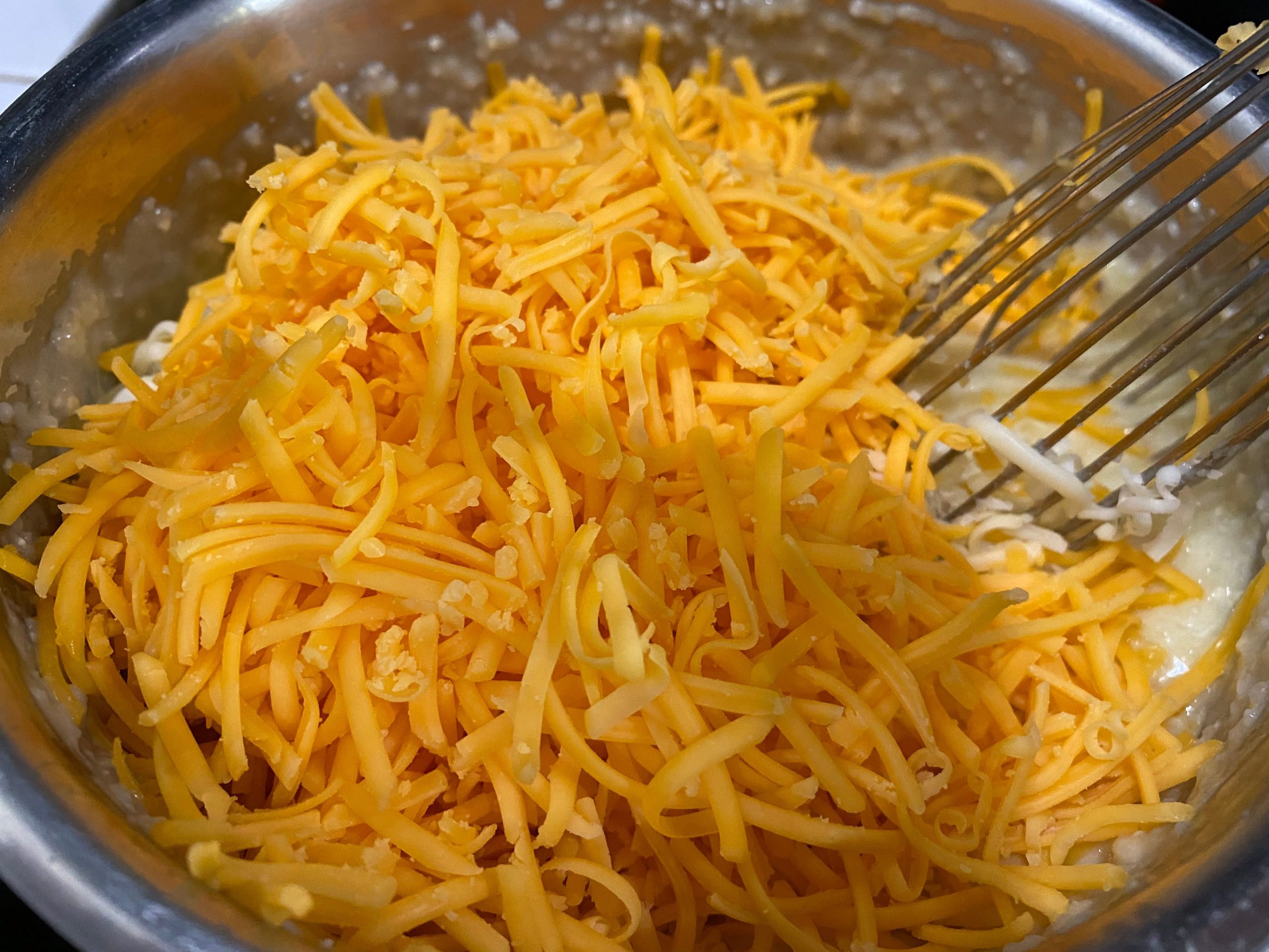 step 4 add cheese