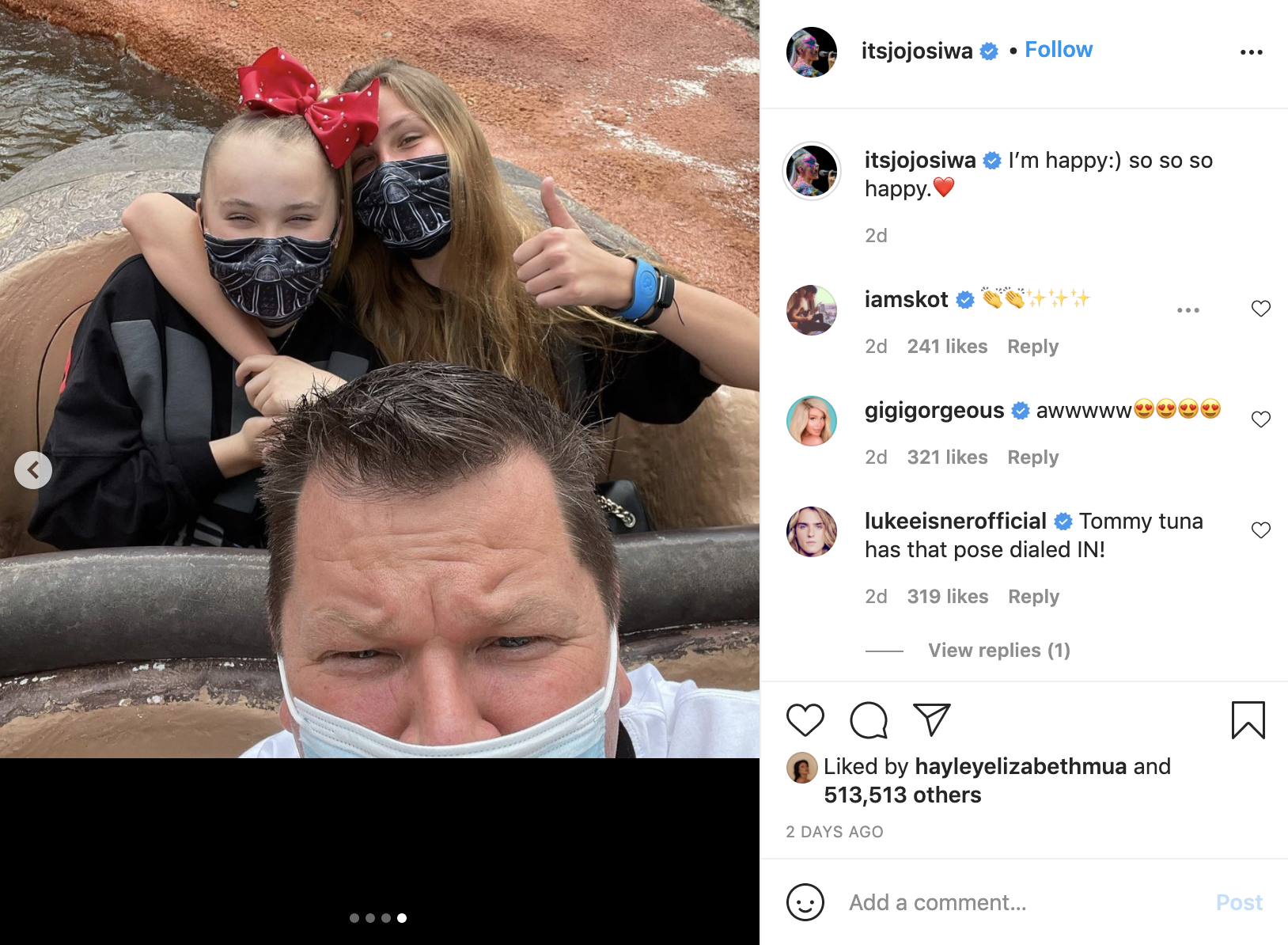 jojo siwa disney world