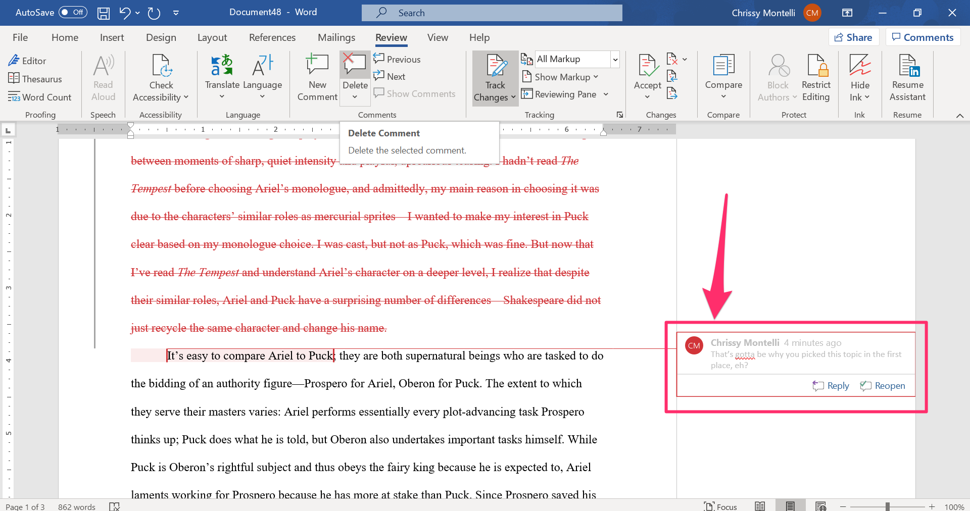 How to use Track Changes in Word to effectively collaborate on a document