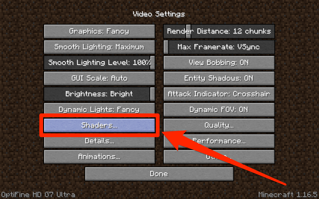 How to Install shaders on Minecraft for Android?