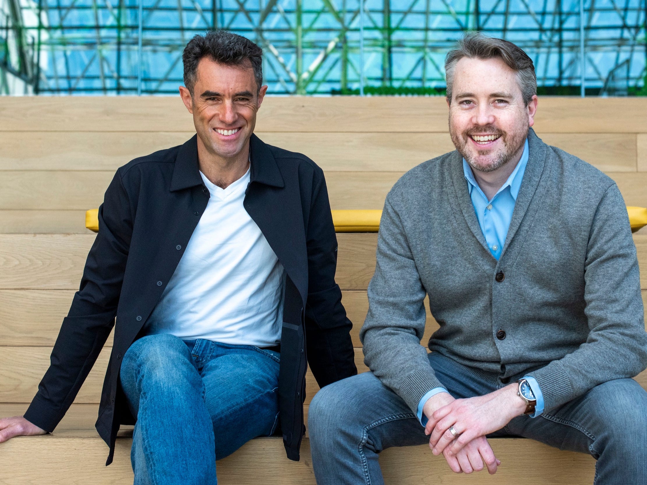 Creator Plus cofounders Jonathan Shambroom and Benjamin Grubbs.
