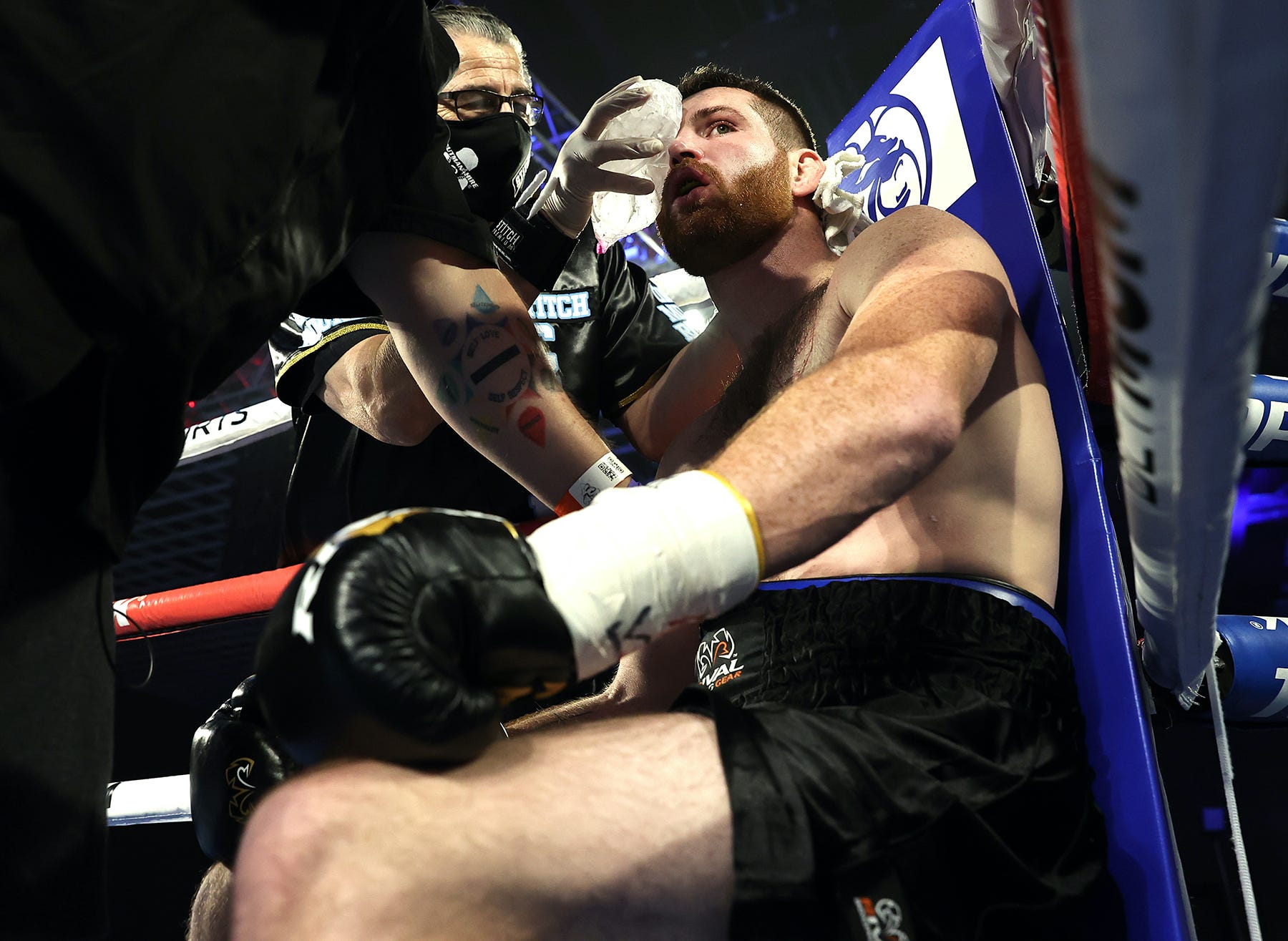 Clay Collard boxing