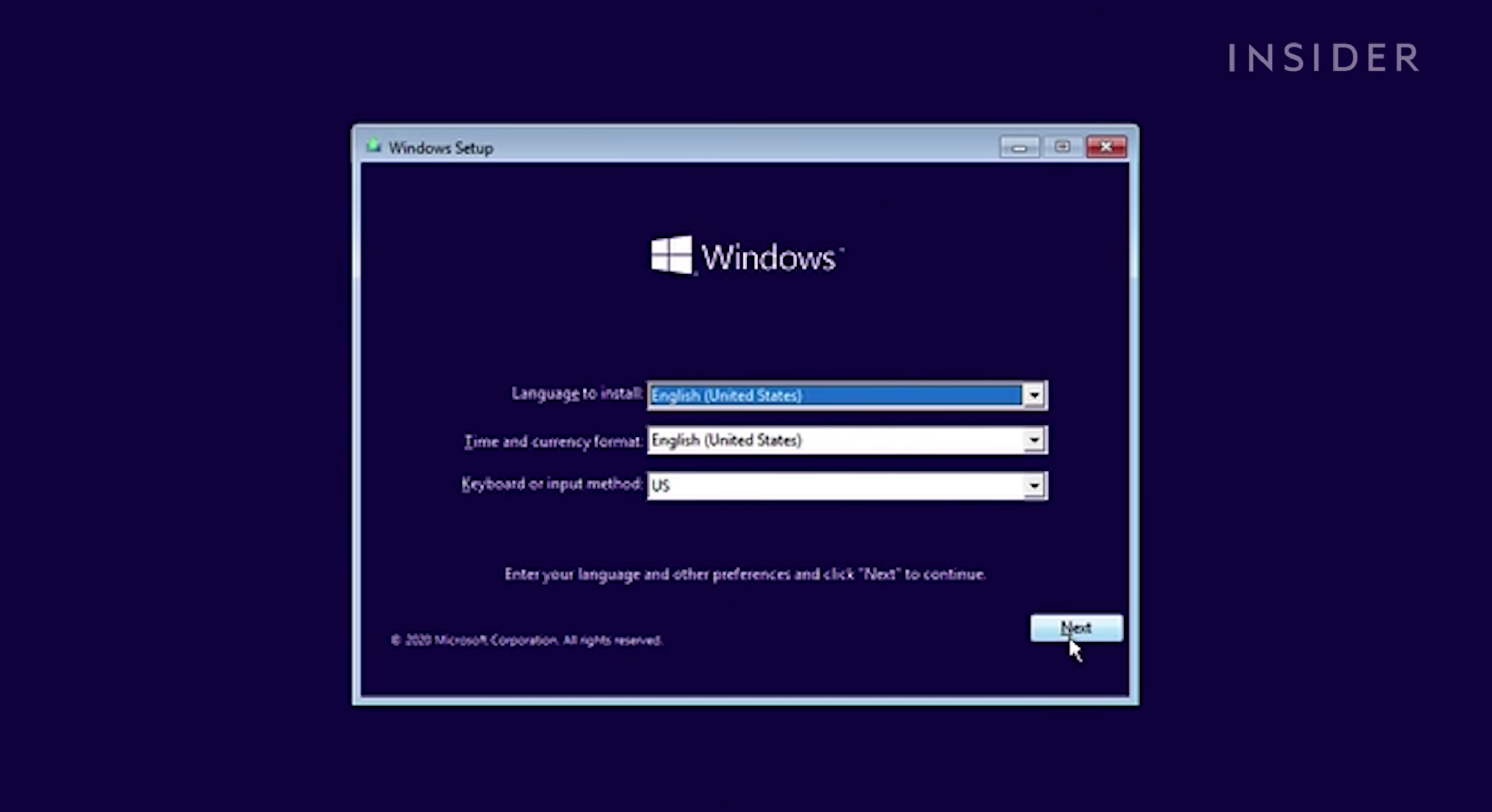 how to install windows 2