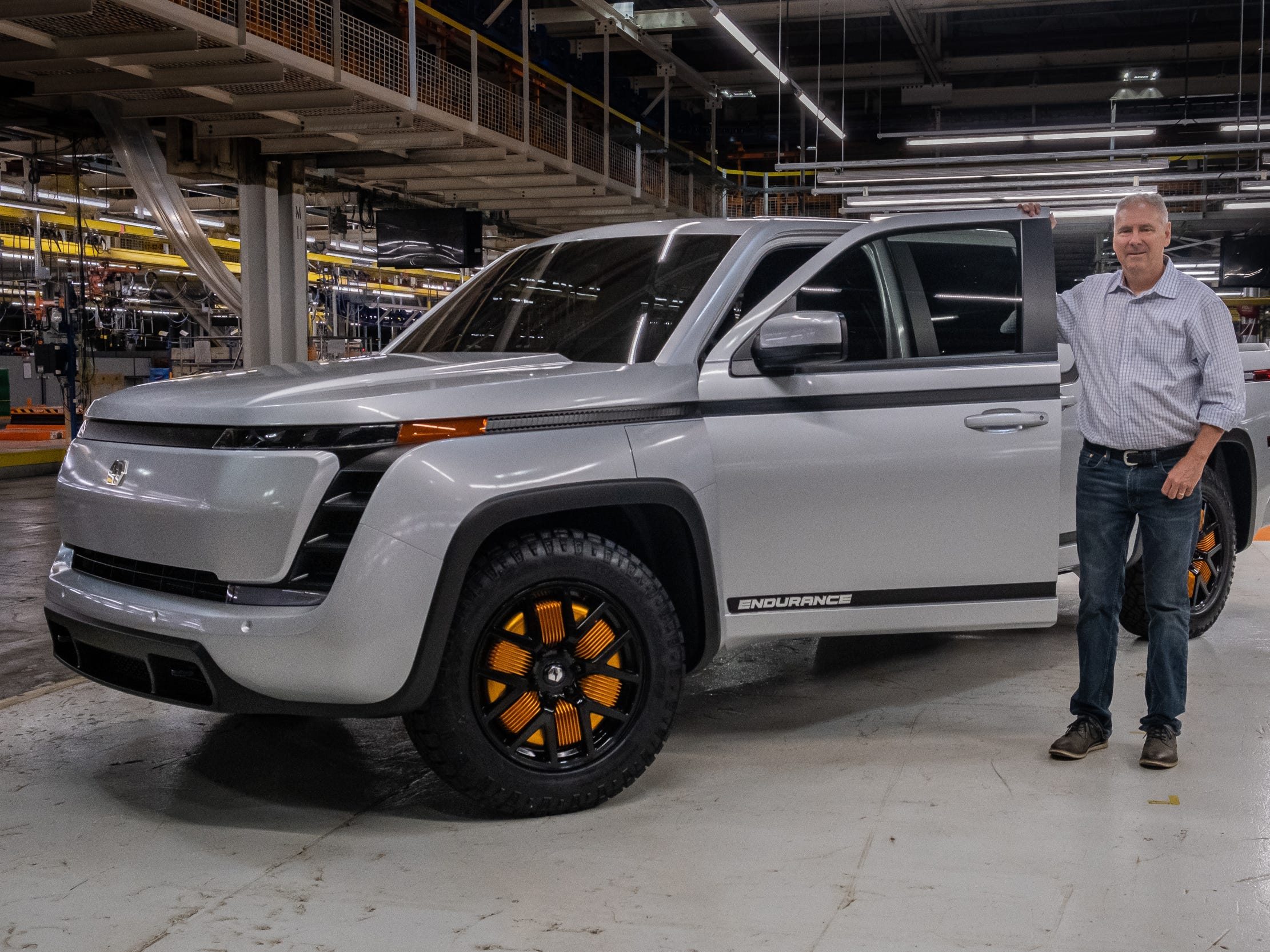 Endurance electric pickup truck by Lordstown Motors