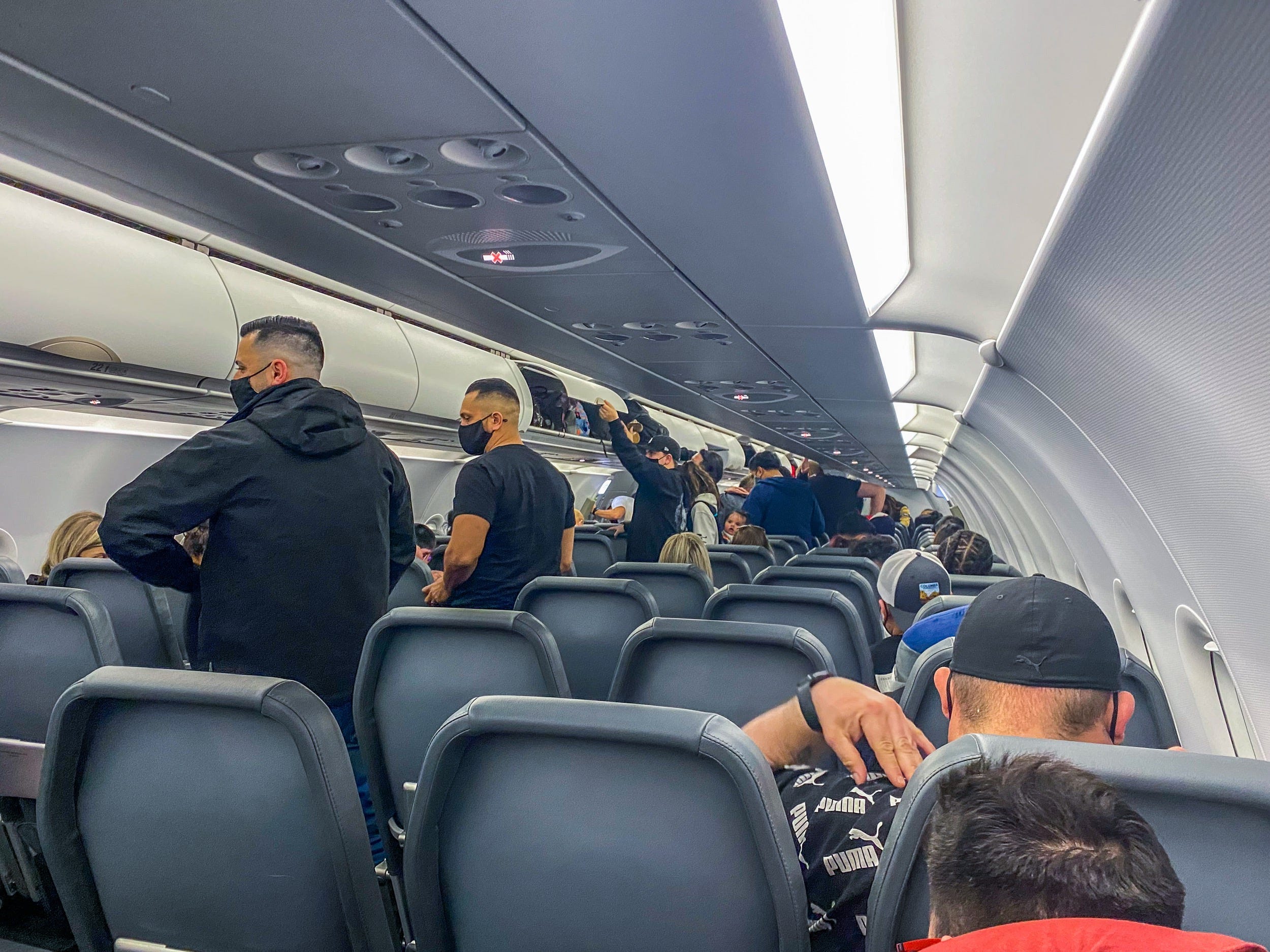 Flying Frontier Airlines during pandemic