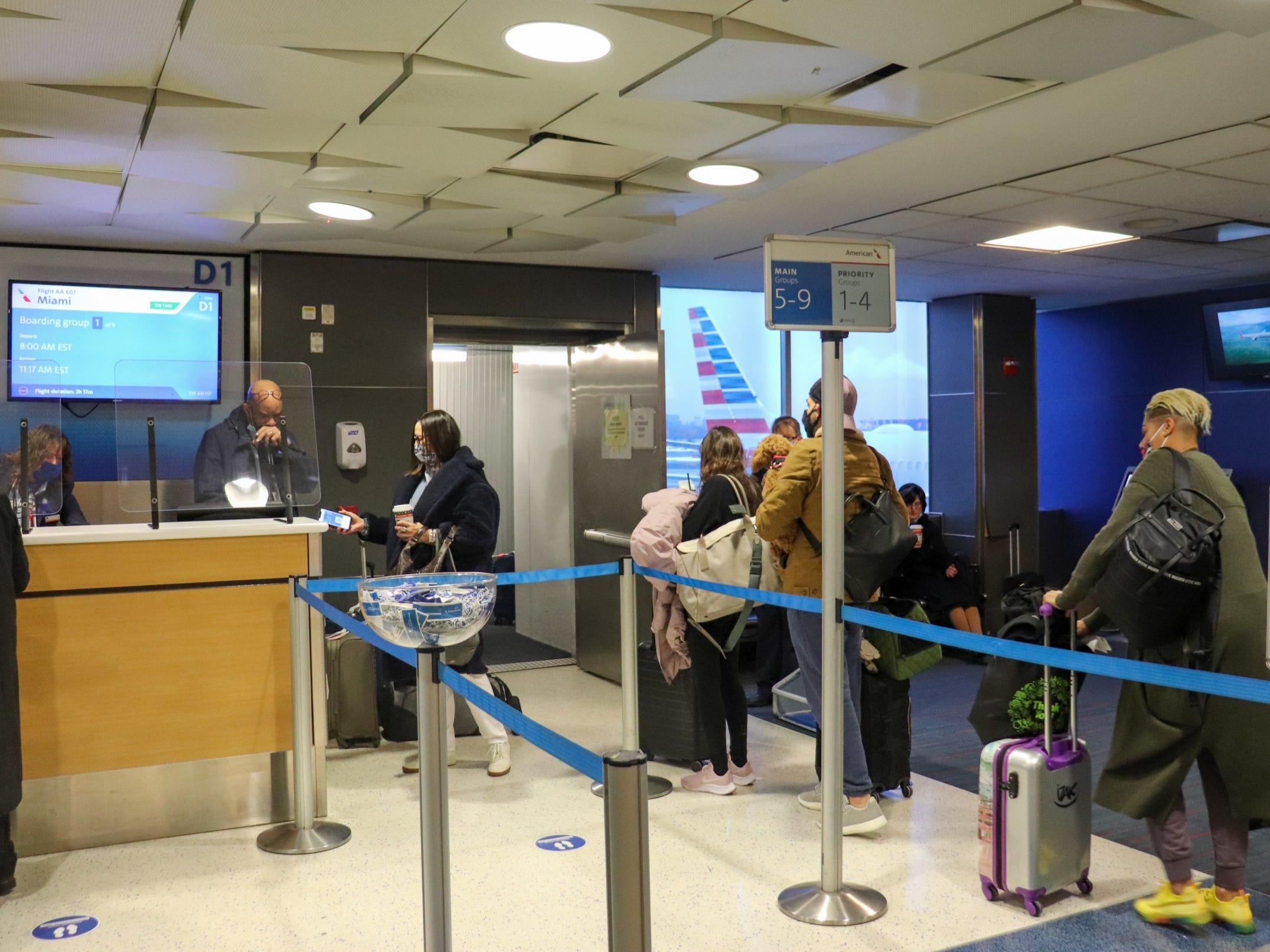 Flying on American Airlines during pandemic