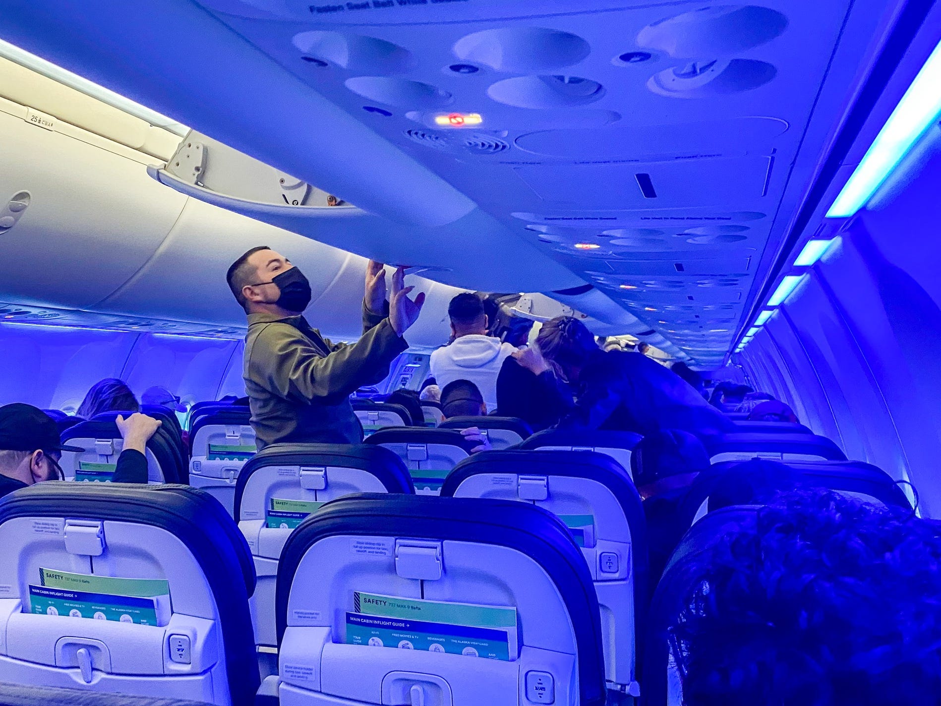 Flying on Alaska Airlines during pandemic
