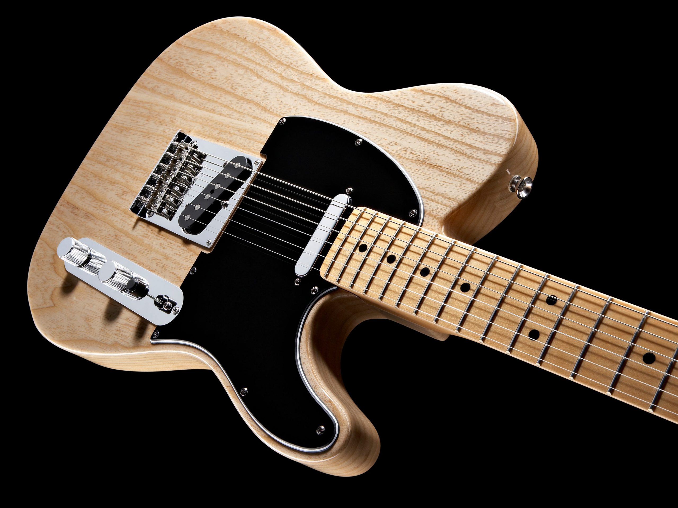 Fender Telecaster with Ash body and Natural finish by Fender