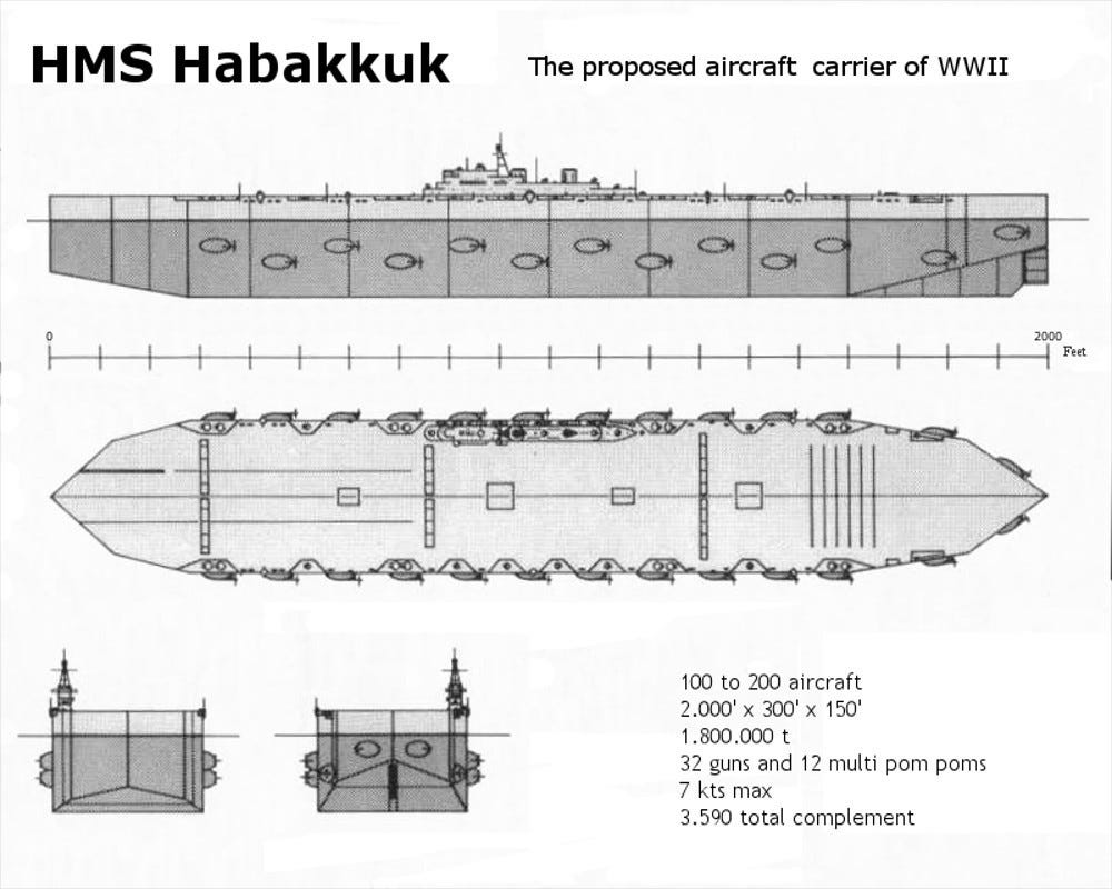 Habakukk aircraft carrier