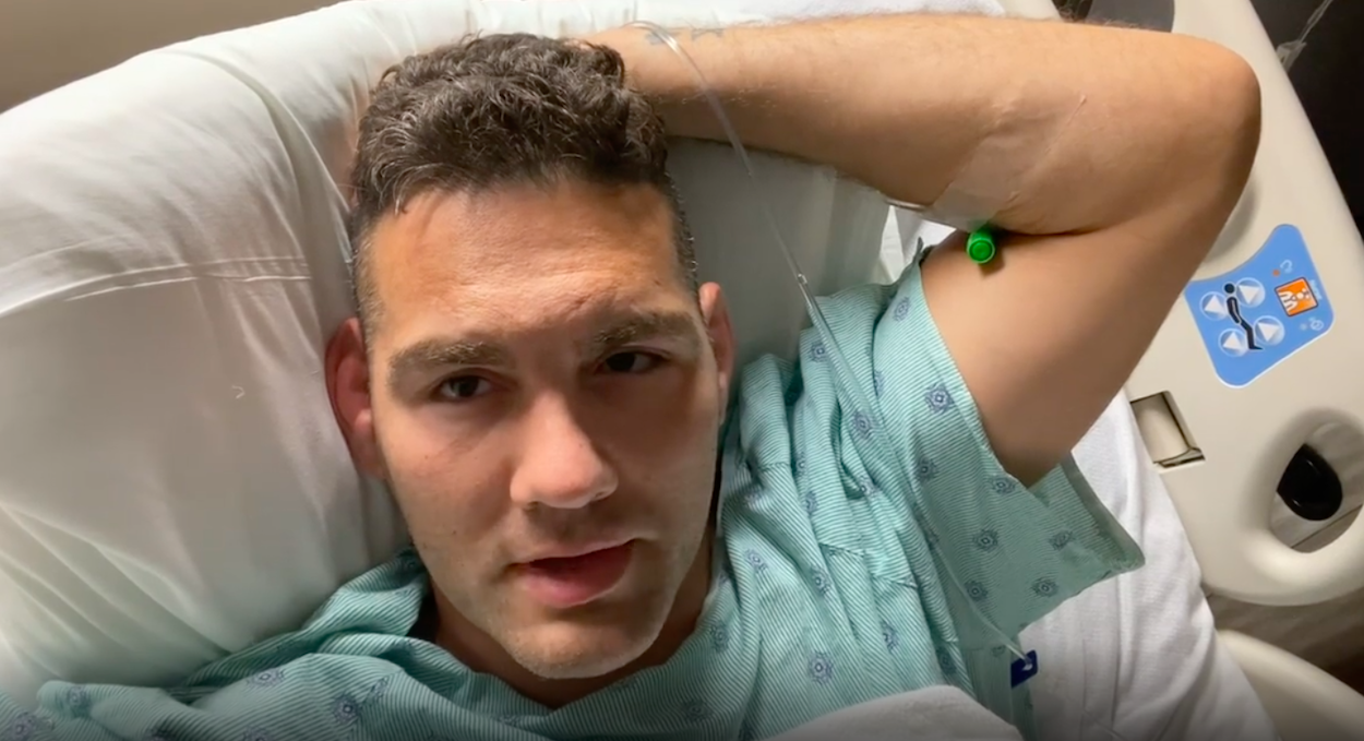 Chris Weidman leg break injury