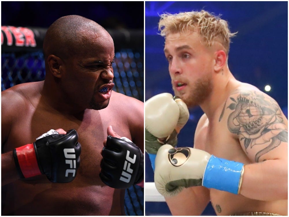 Daniel Cormier and Jake Paul