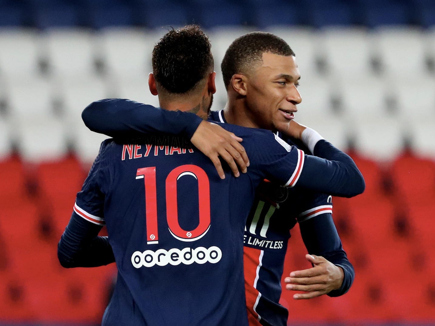 Neymar, Mbappe