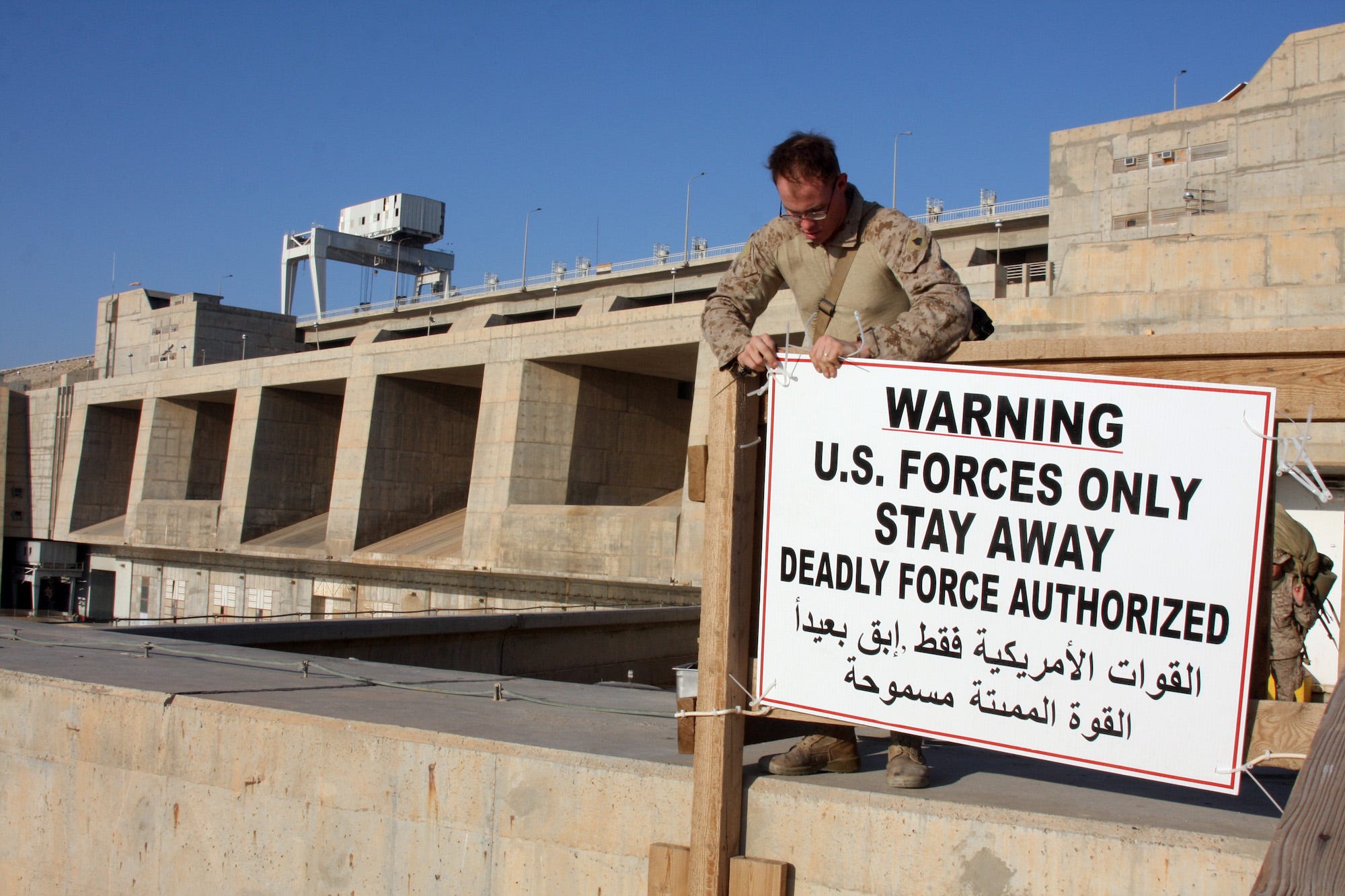 Marine Corps Haditha Dam Iraq