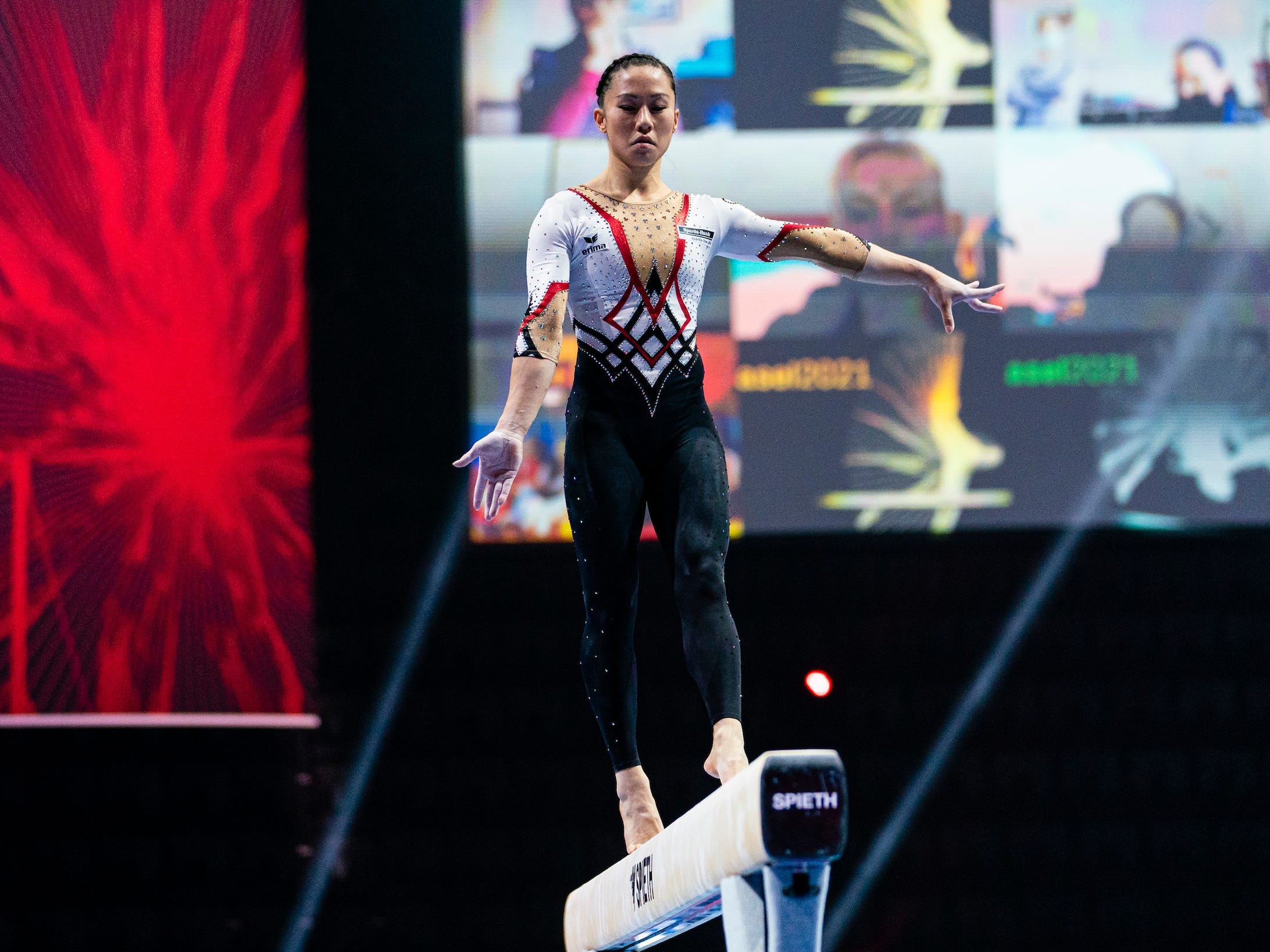 German gymnast Kim Bui