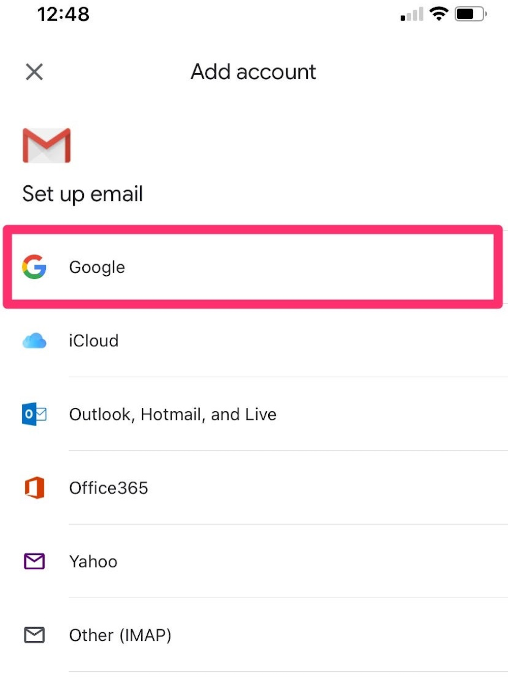 place video in gmail email