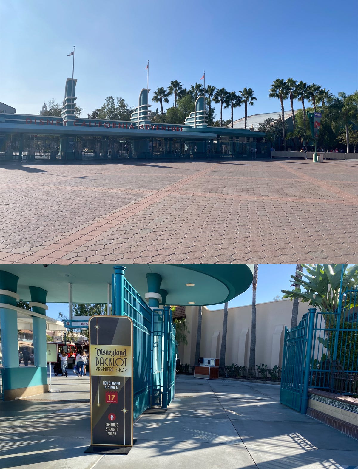 disney california entrance