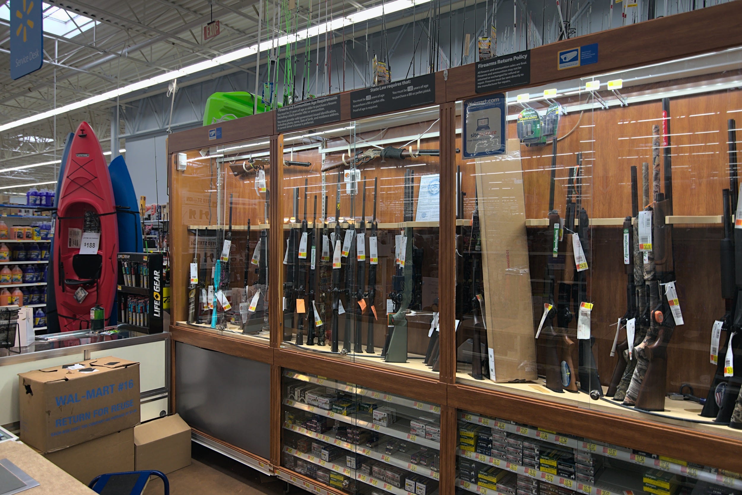 Walmart guns