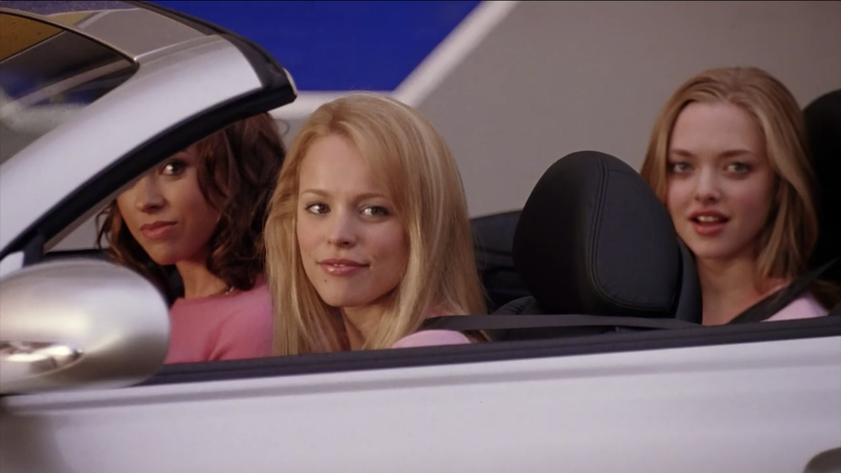 Rachel McAdams, Lacey Chabert, and Amanda Seyfried in "Mean Girls." 2
