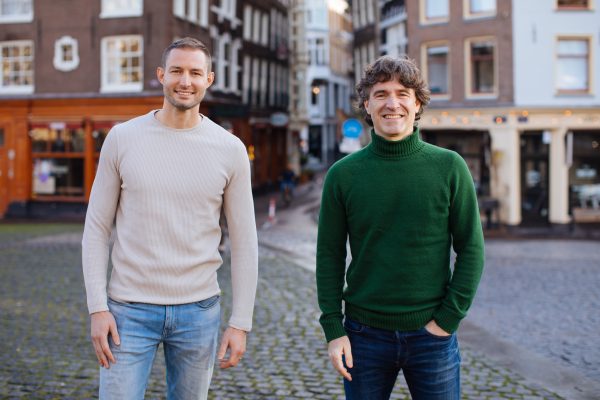 Yorick Naeff en Nick Bortot (r). Foto: BUX Yorick Naeff en Nick Bortot (r). Foto: BUX