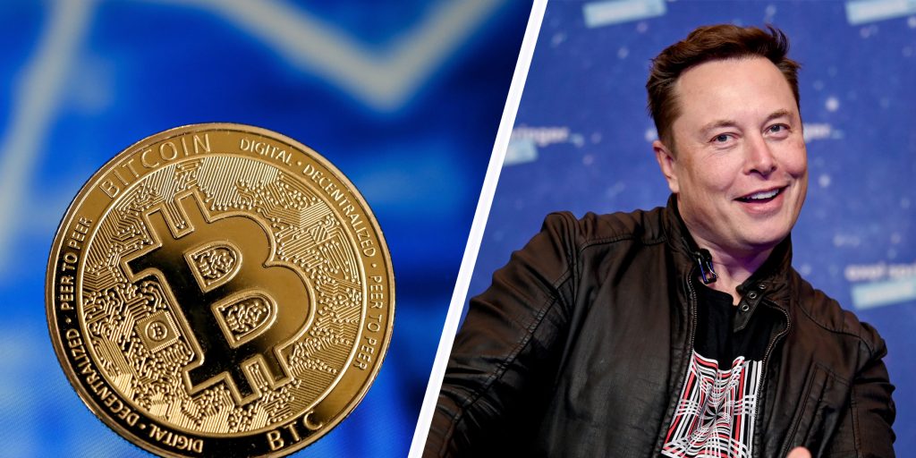 Tesla-topman Elon Musk is groot fan van de bitcoin.