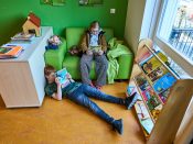 Kinderen van ouders met een cruciaal beroep in de buitenschoolse opvang De Brink.