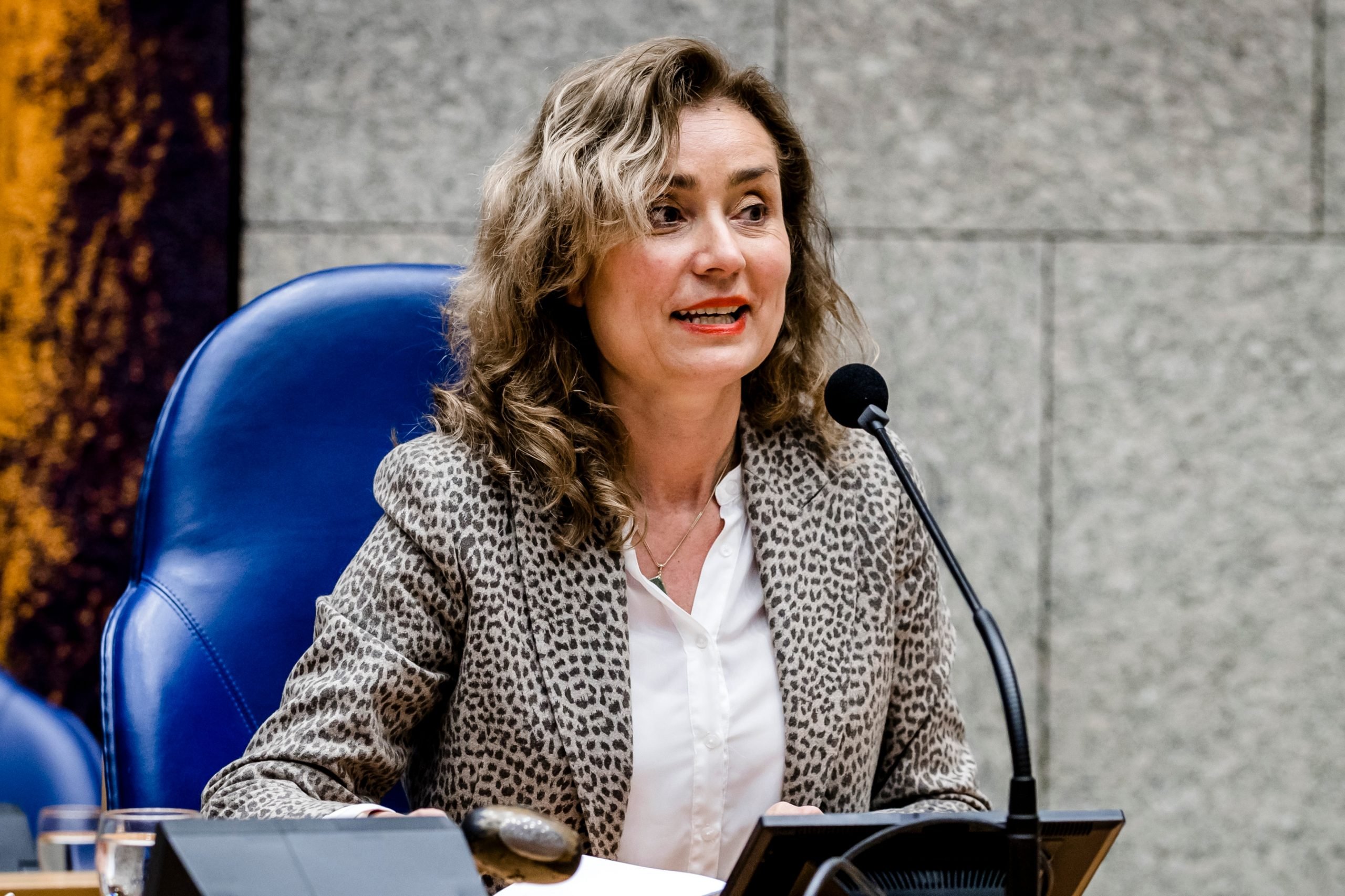 Vera Bergkamp (D66) is de nieuwe voorzitter van de Tweede Kamer.