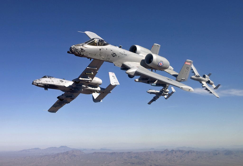 A 10 Warthogs