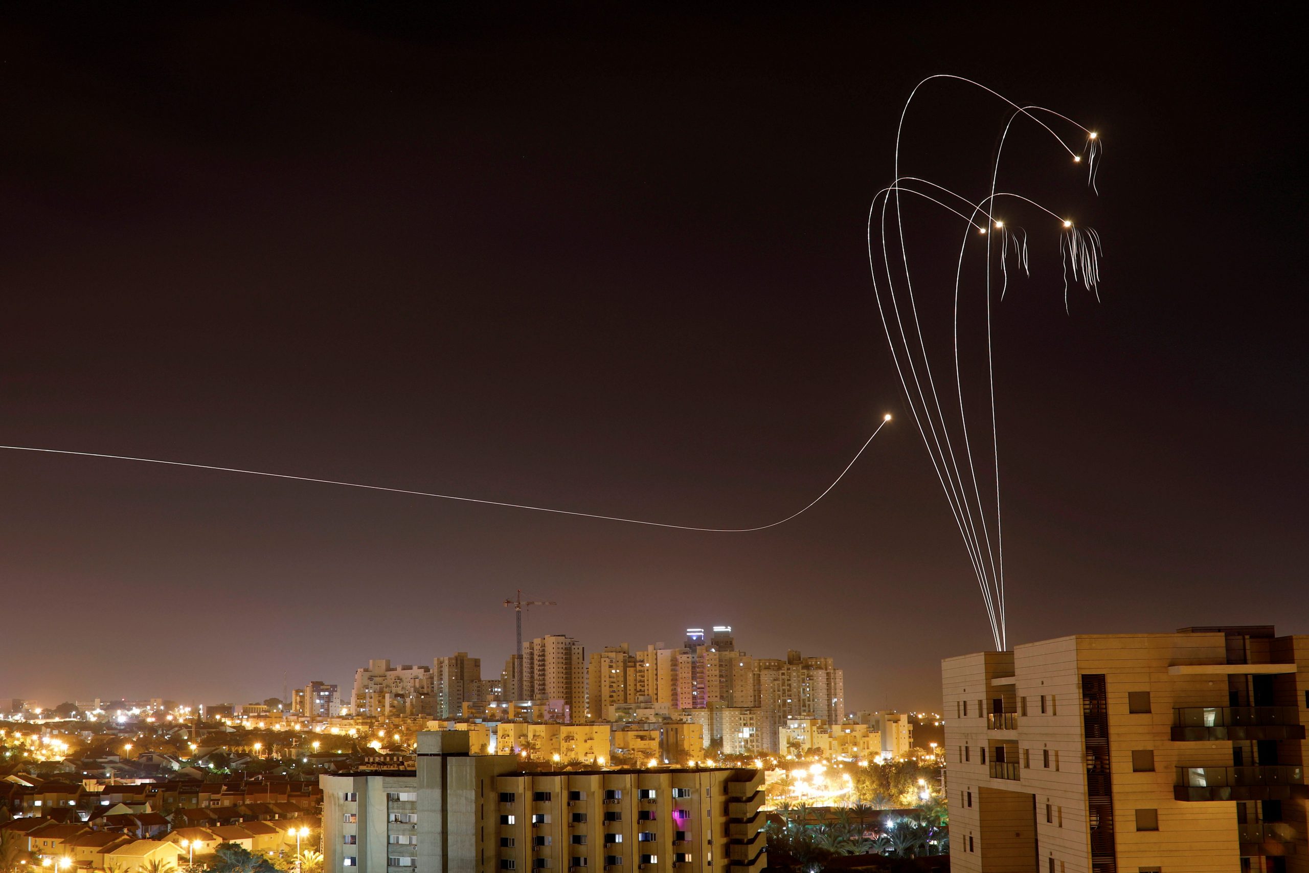 Israel Palestine Iron Dome