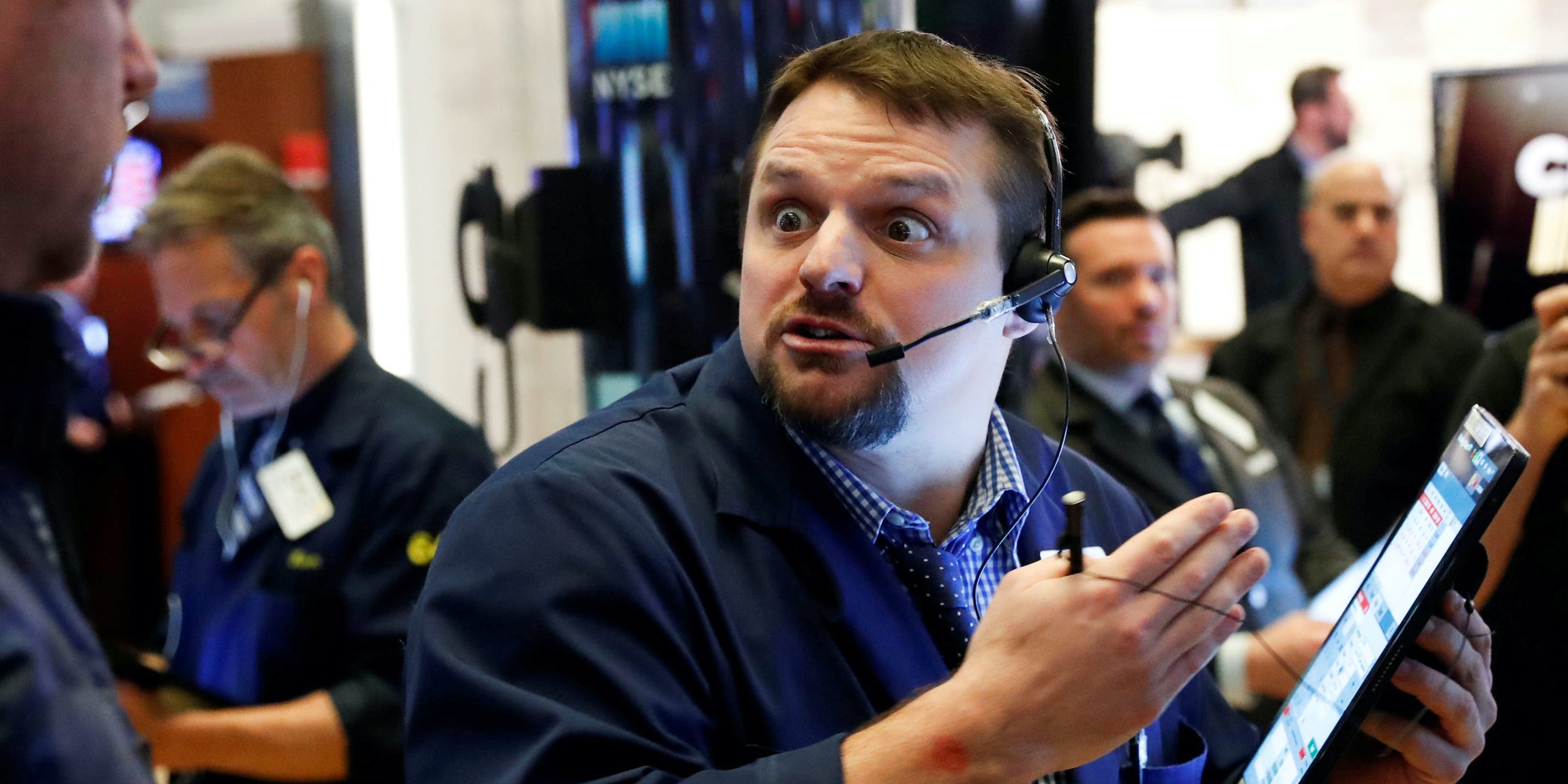 NYSE trader worried