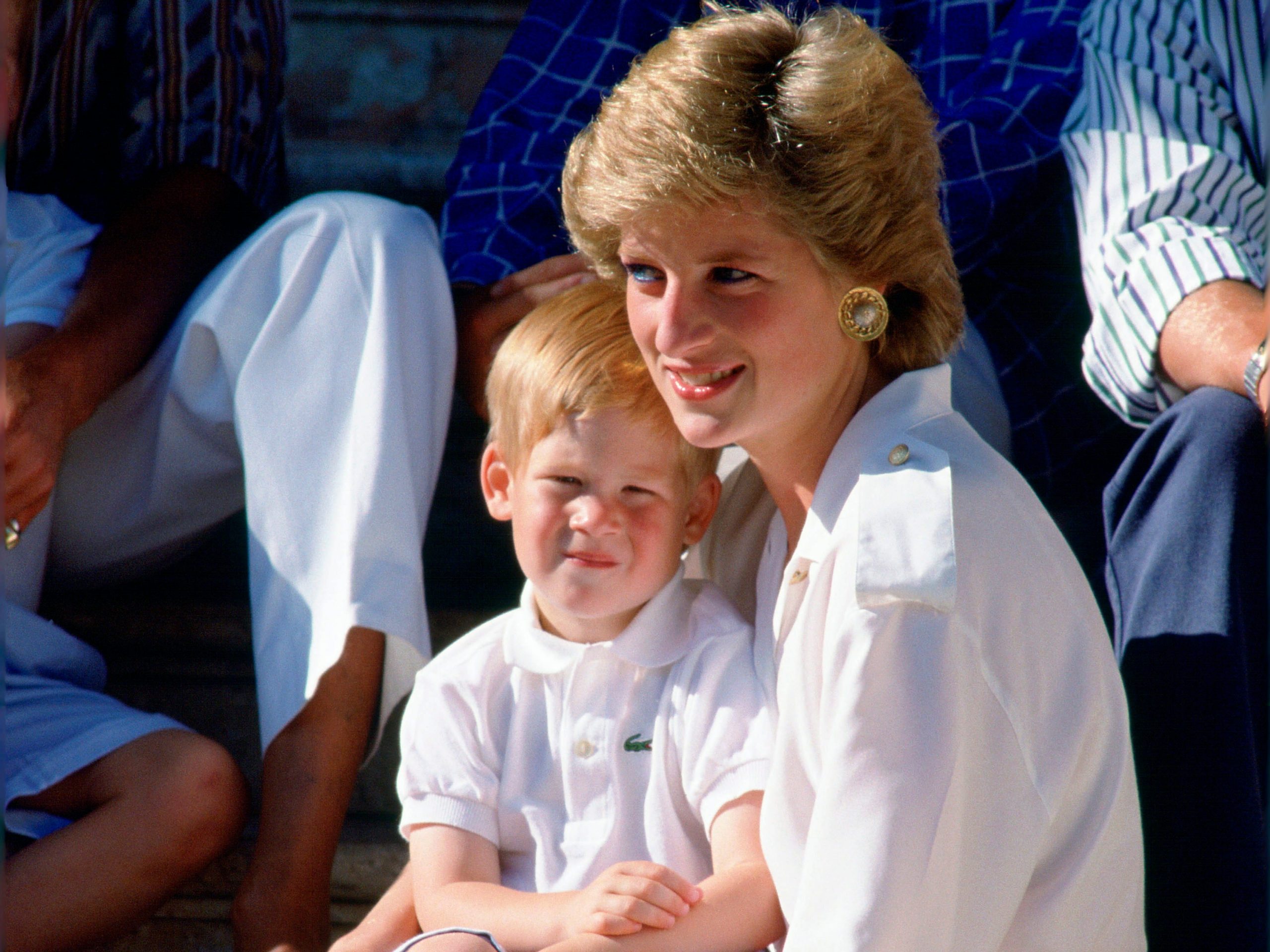 Princess Diana and Harry