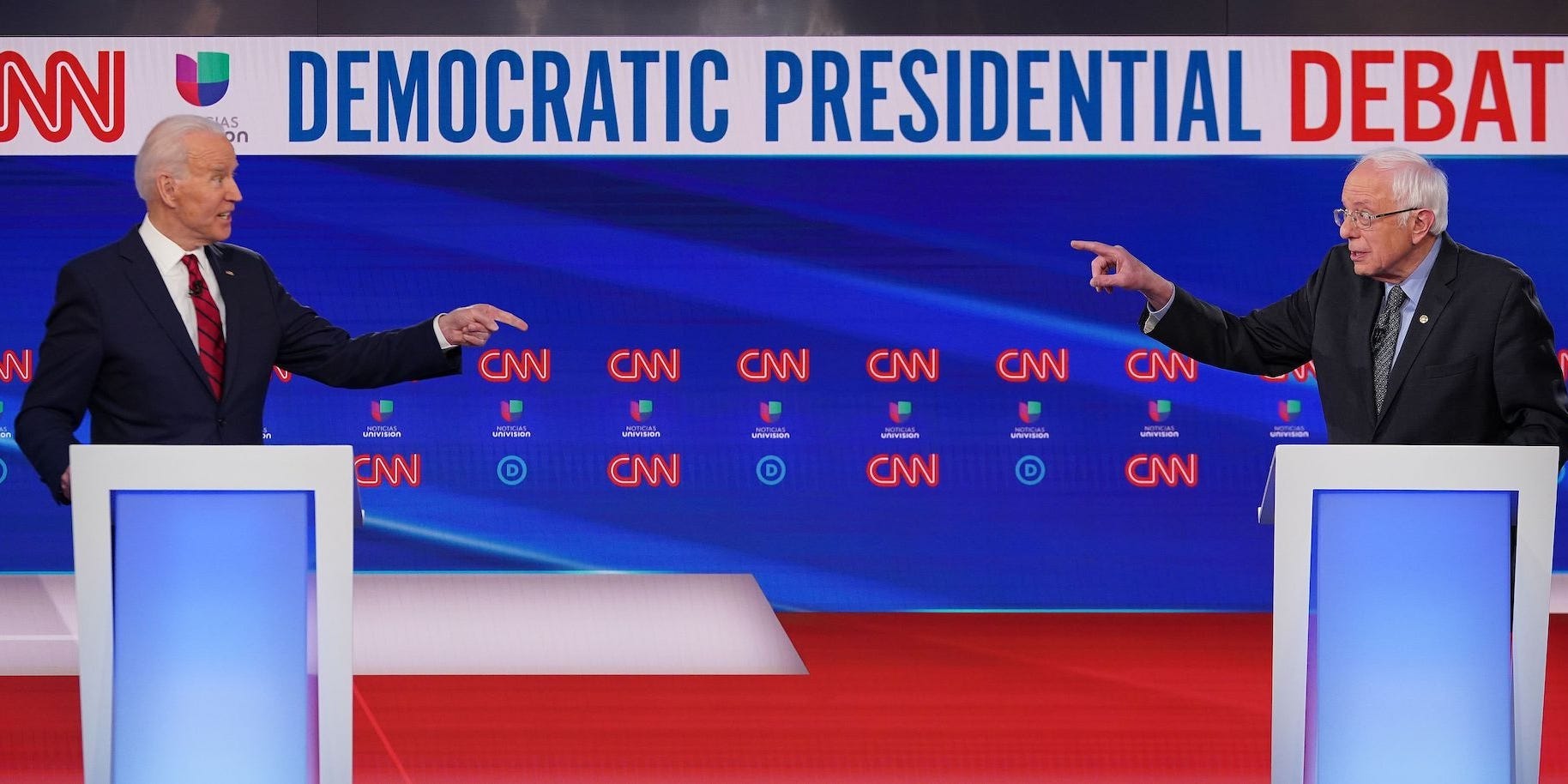 Biden Sanders debate