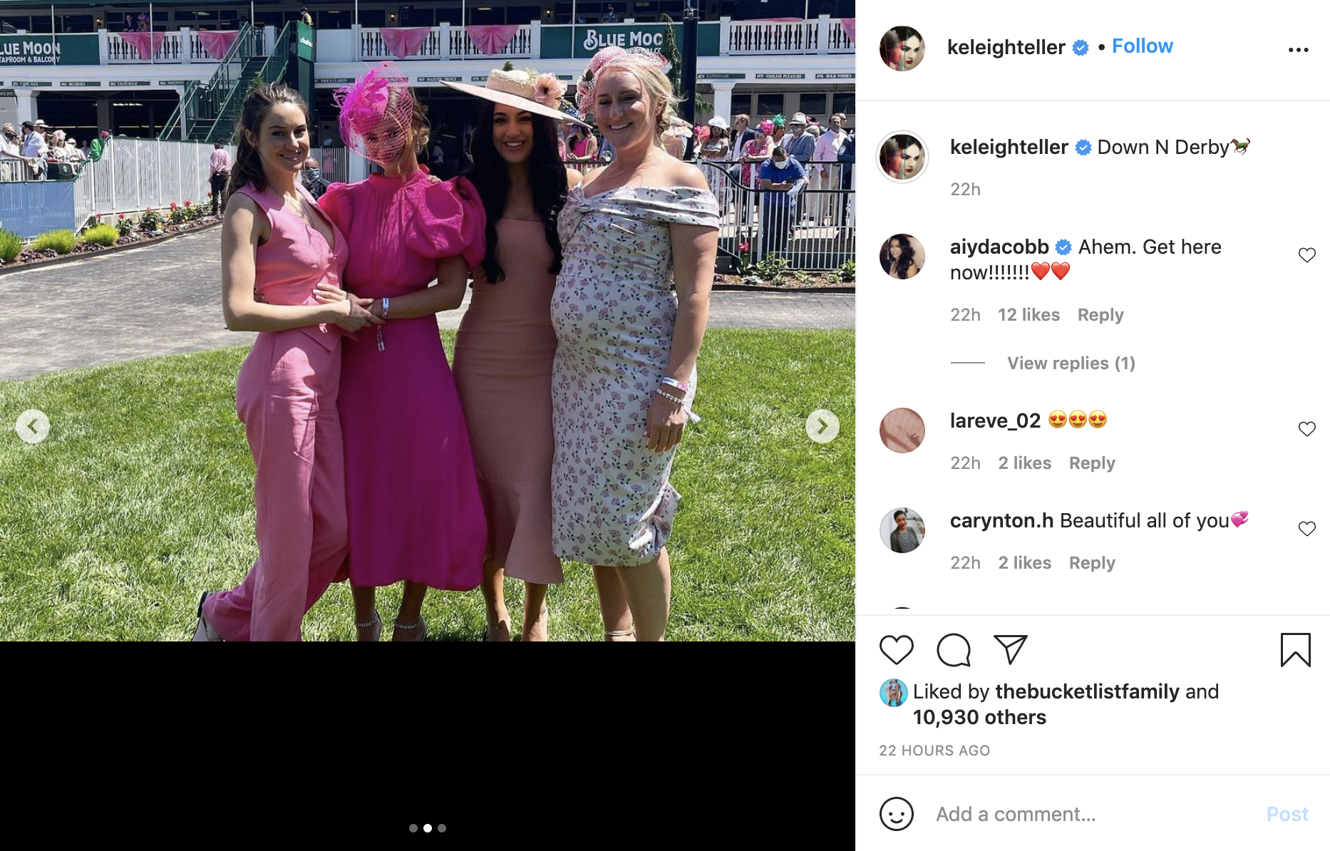 Shailene Woodley and Aaron Rodgers wore giant hats and opposite outfits for  a date at the Kentucky Derby