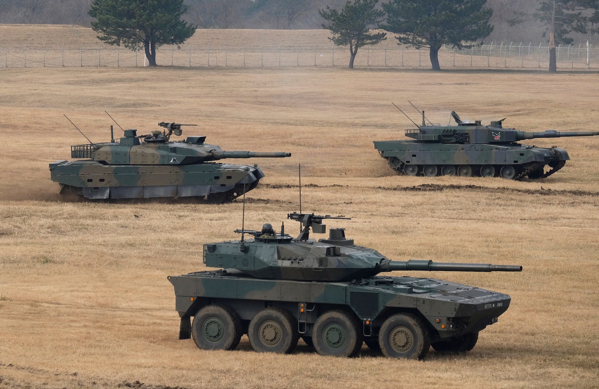 Japan Self-Defense Force tank armored vehicle