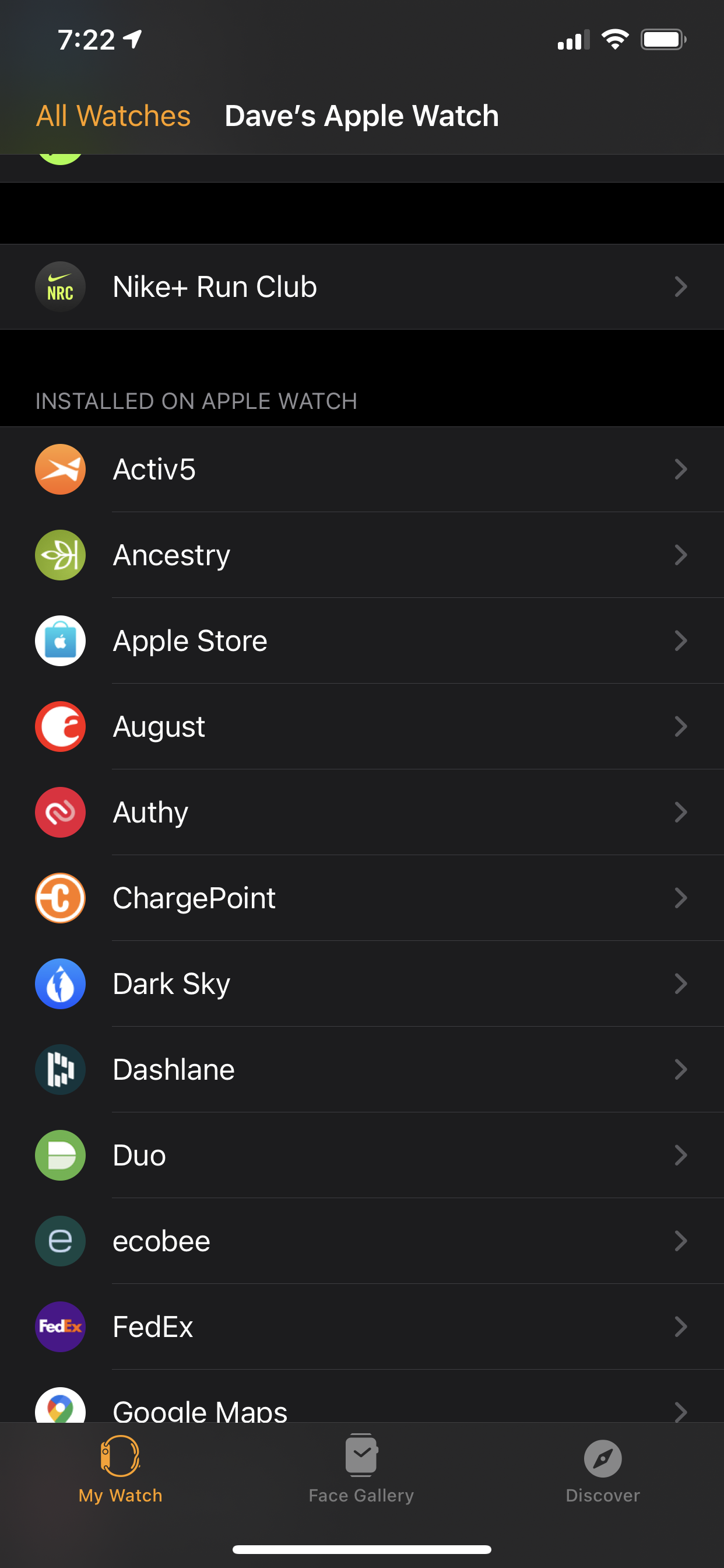 How to delete apps on an Apple Watch 1