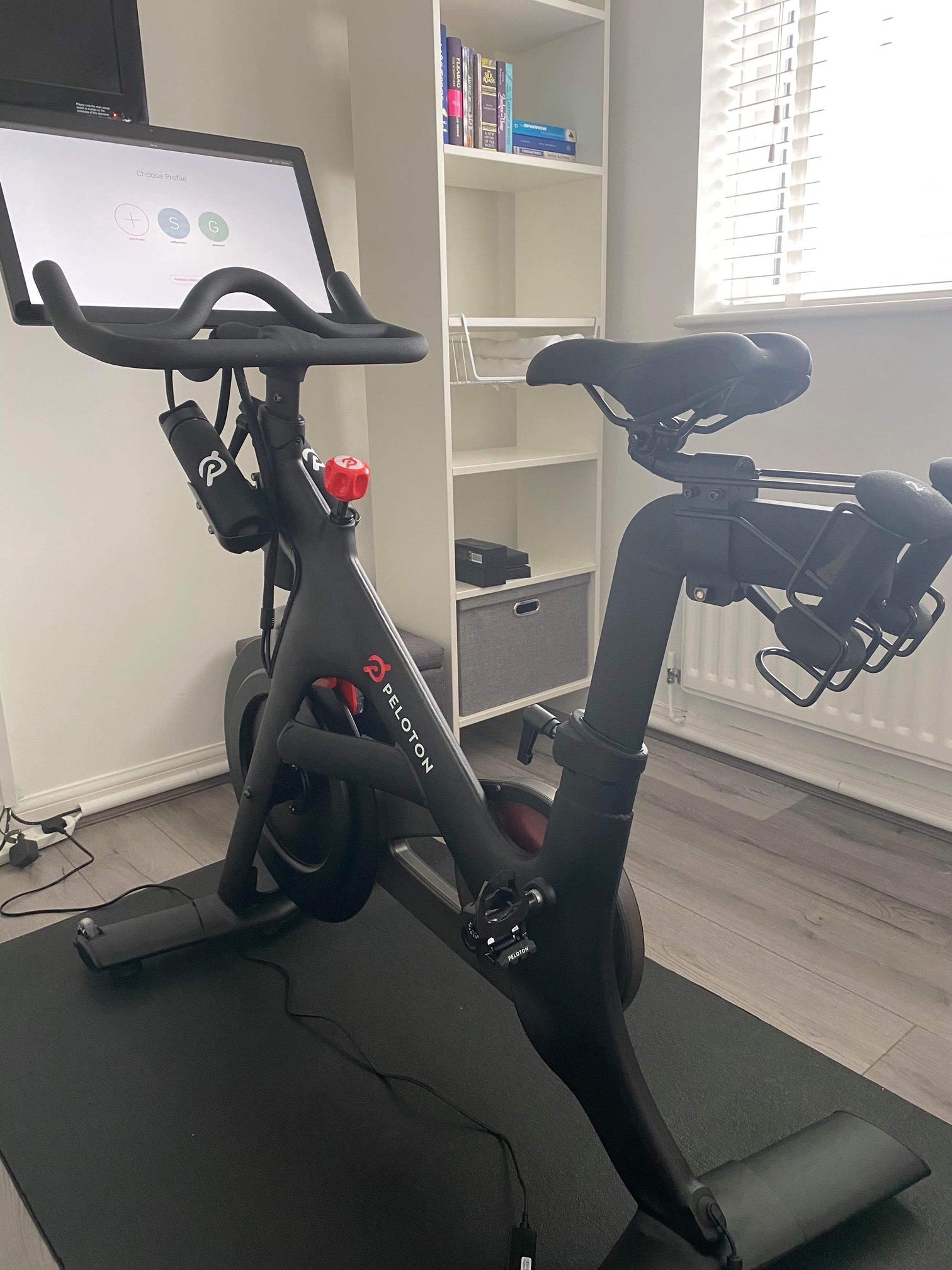 new peloton screen