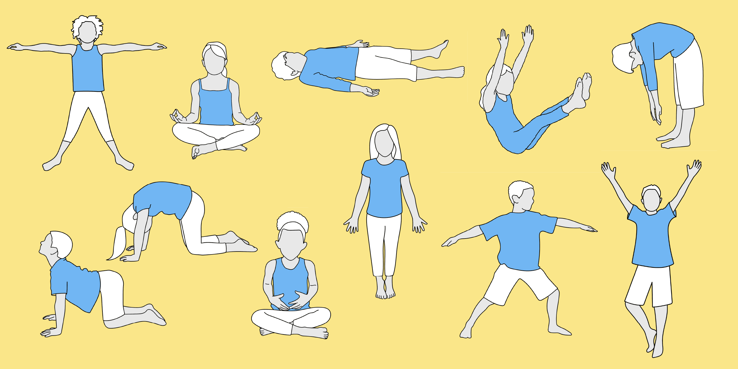 58 Fun and Easy Yoga Poses for Kids (+ Printable Posters) | Kids yoga poses,  Yoga for kids, Toddler yoga