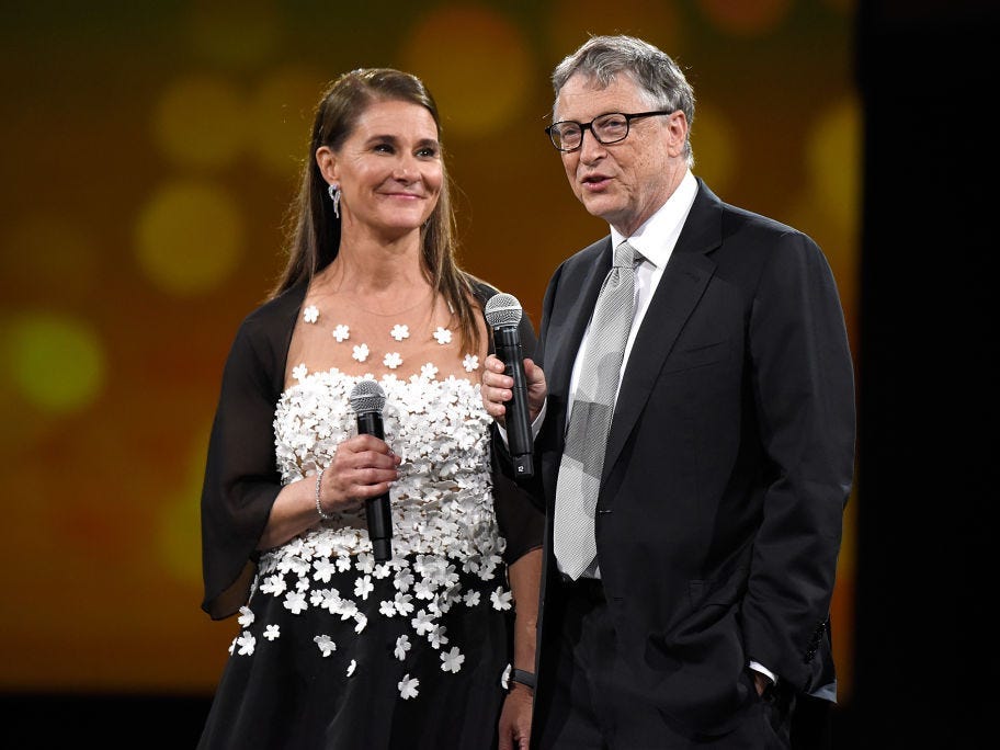 Bill and Melinda Gates