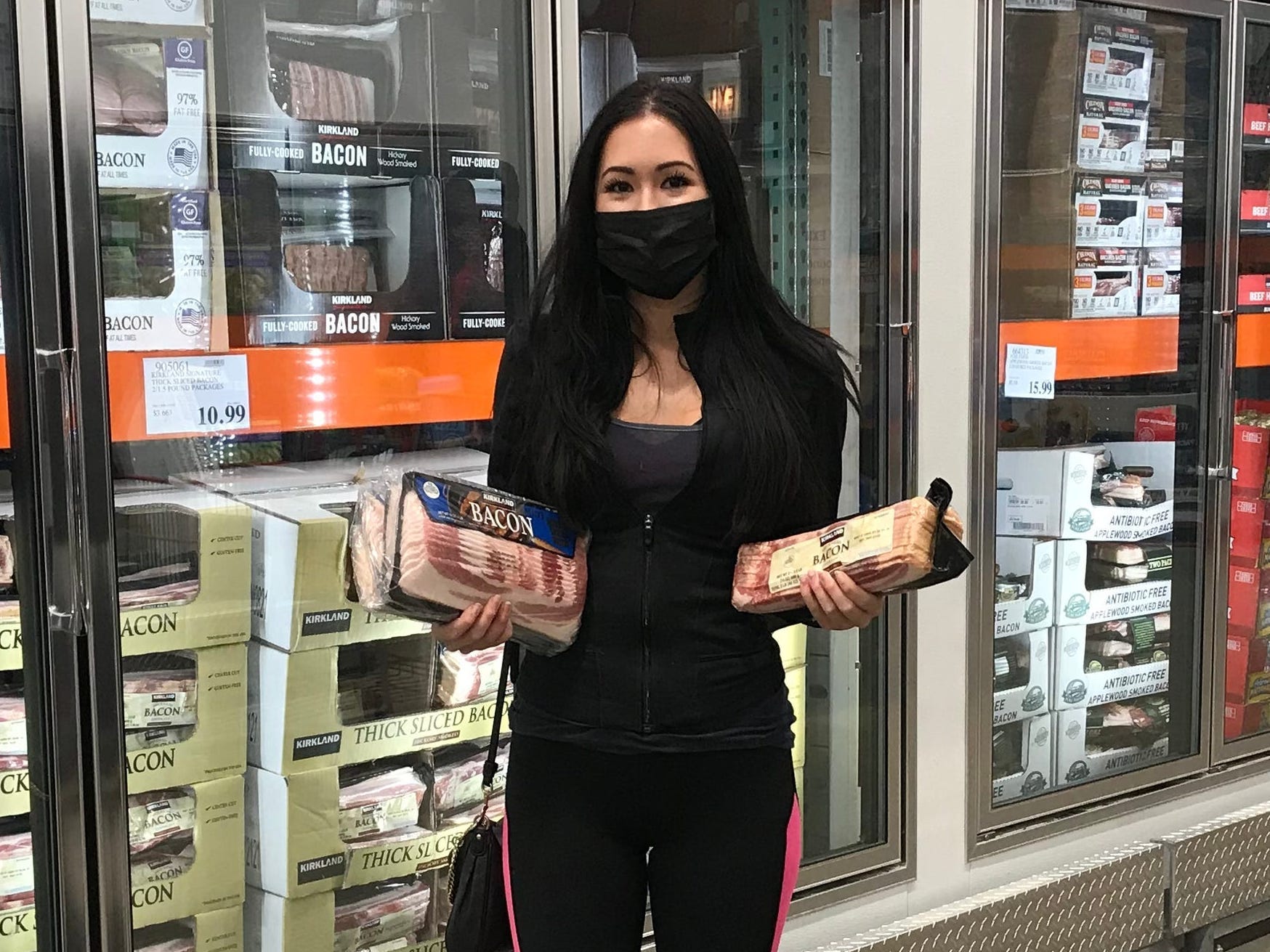 buying costco bacon