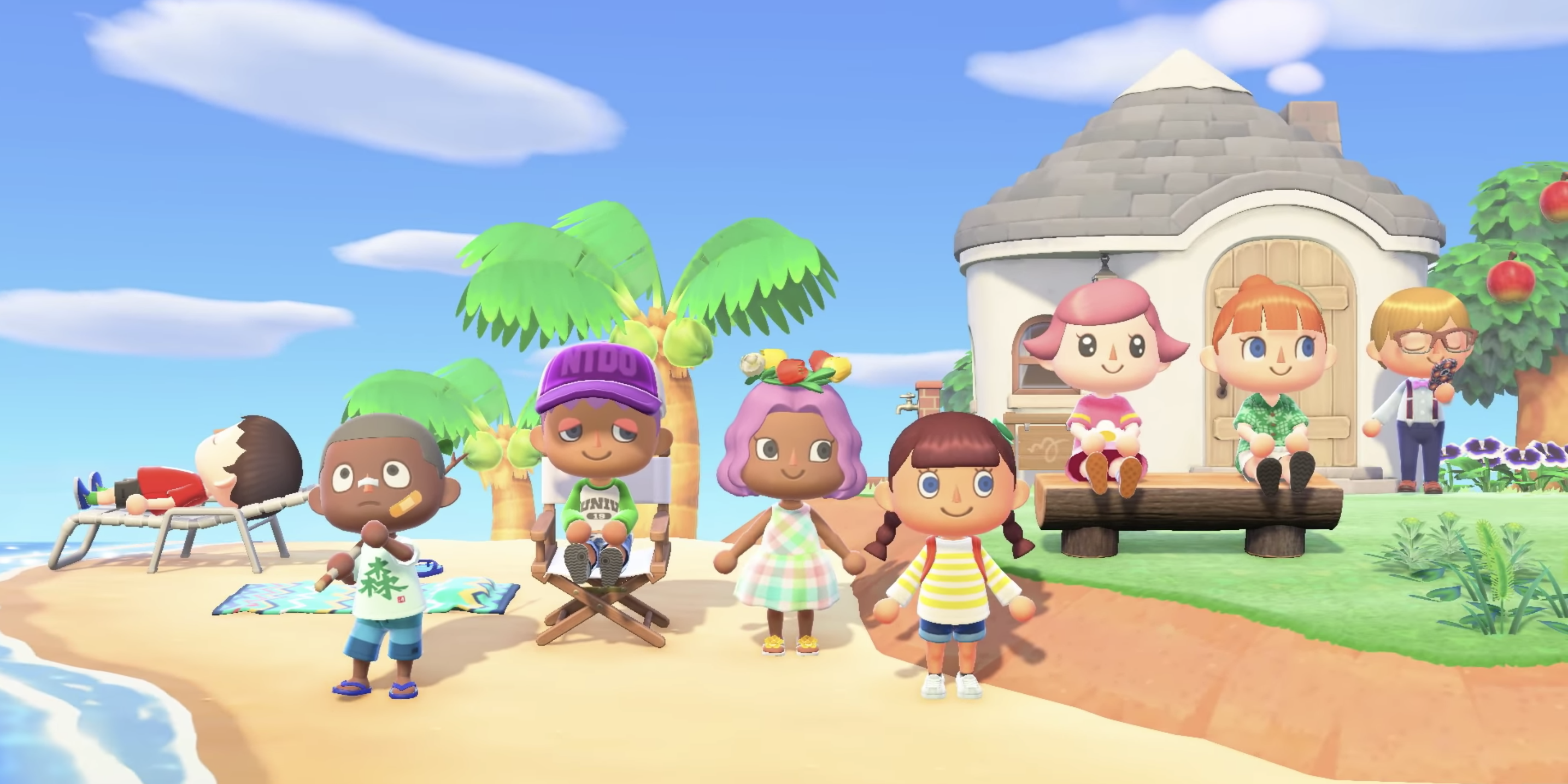 animal crossing new horizons friends nintendo switch