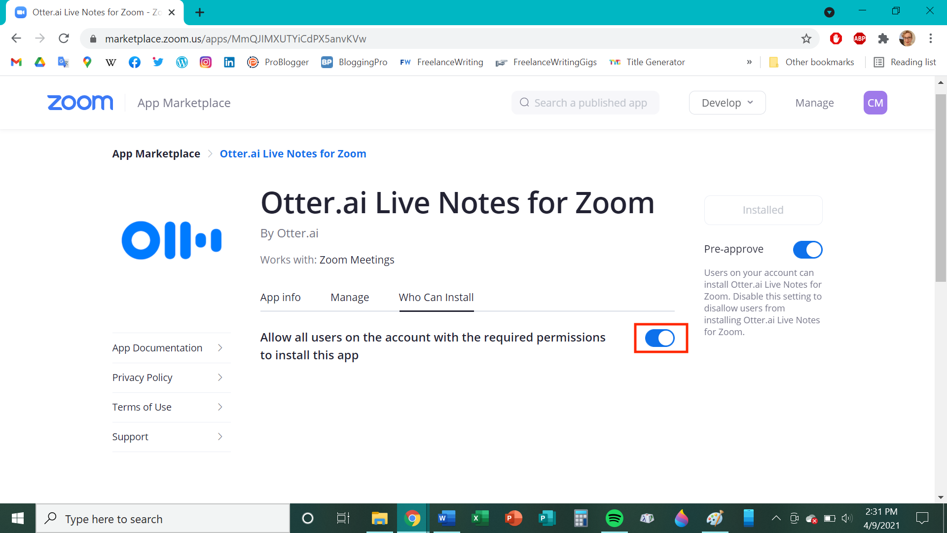 How to connect Zoom to Otter.ai 2