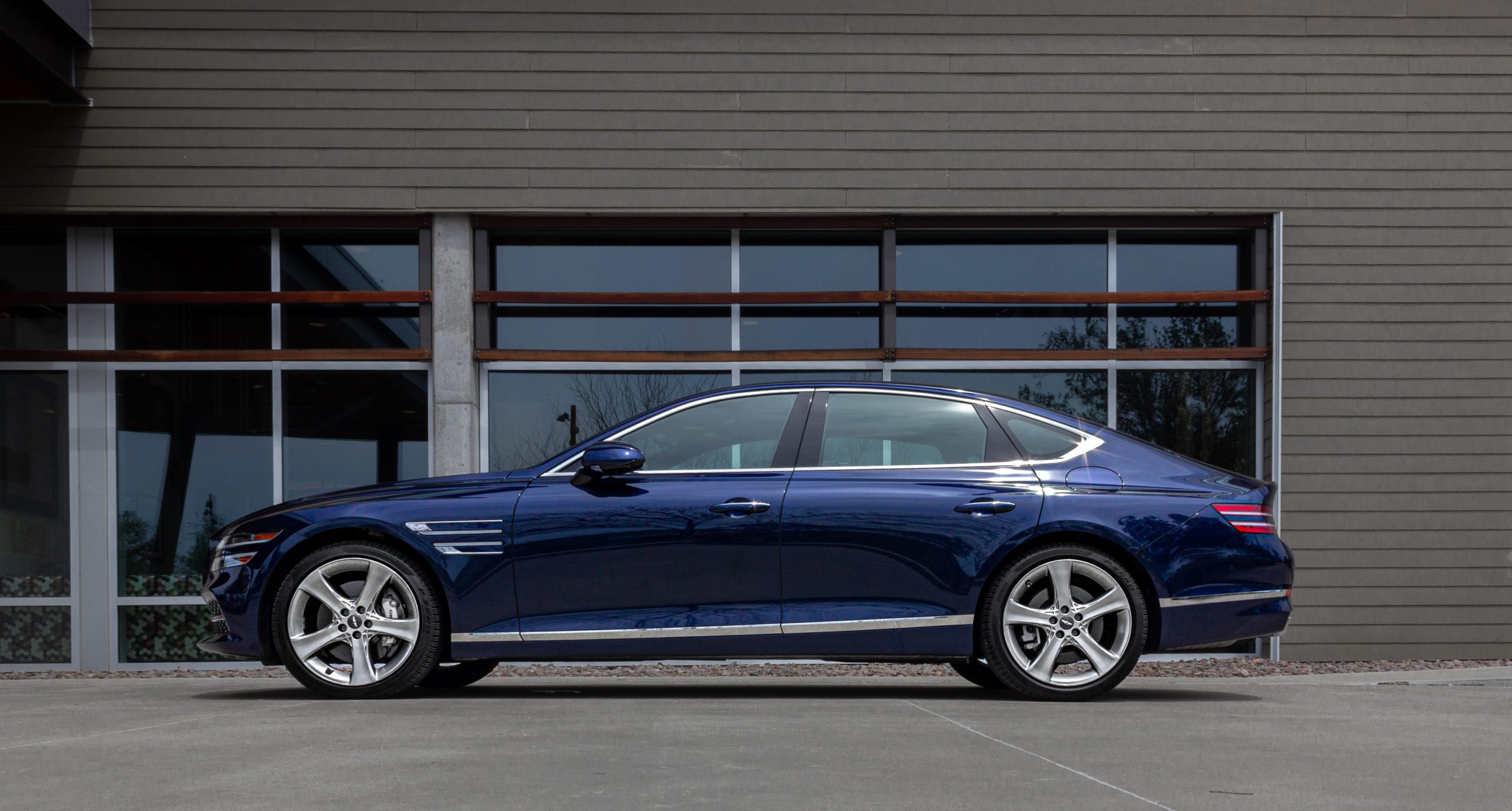 The Genesis G80 sedan.