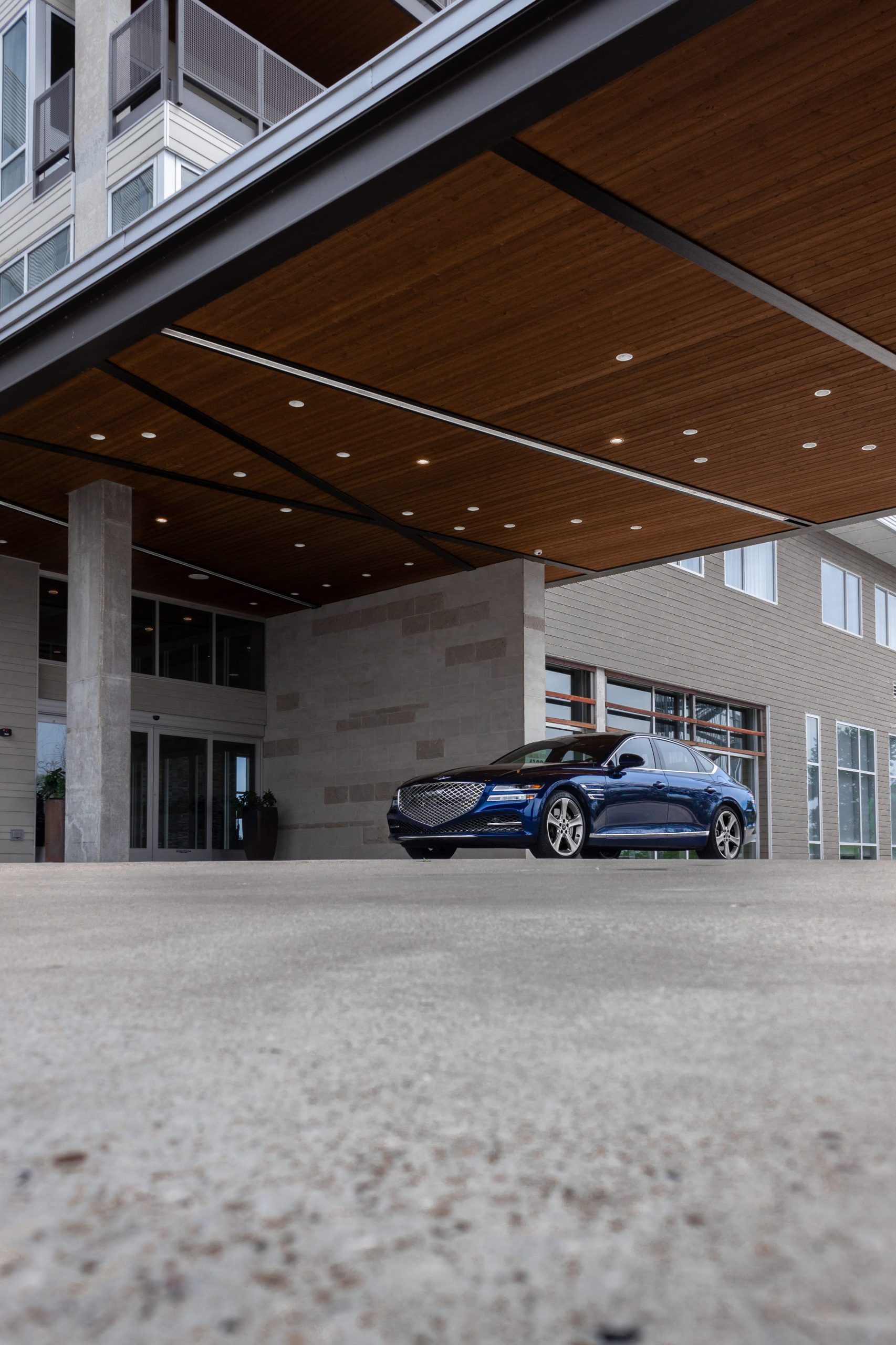 The Genesis G80 sedan.