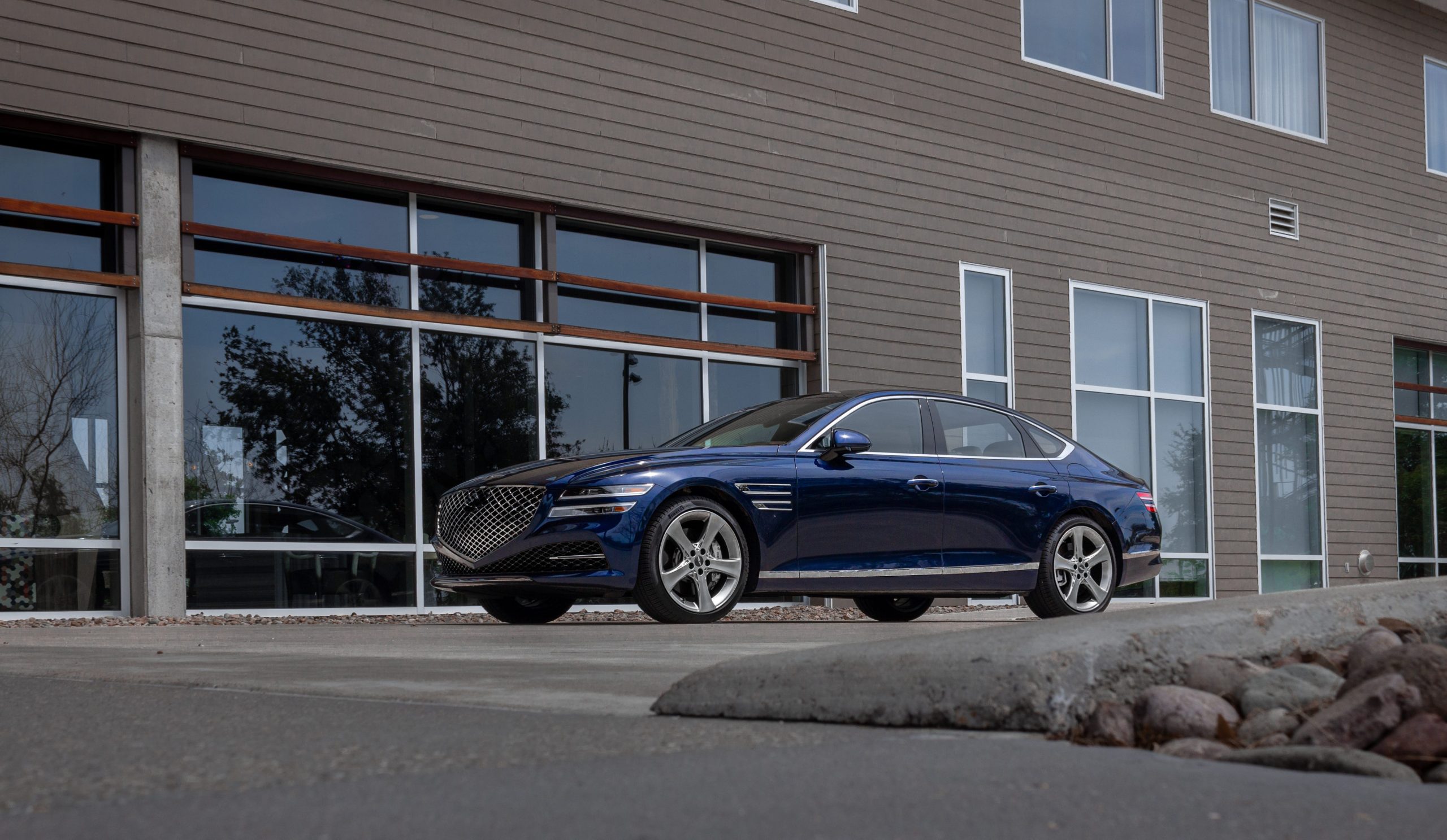 The Genesis G80 sedan.