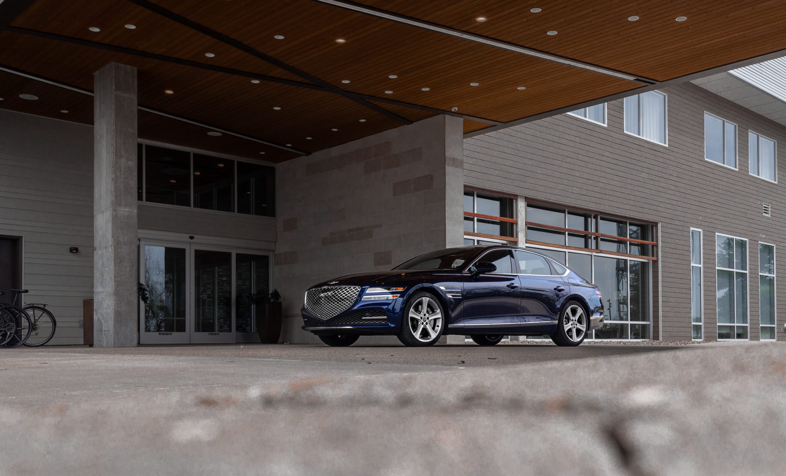 The Genesis G80 sedan.