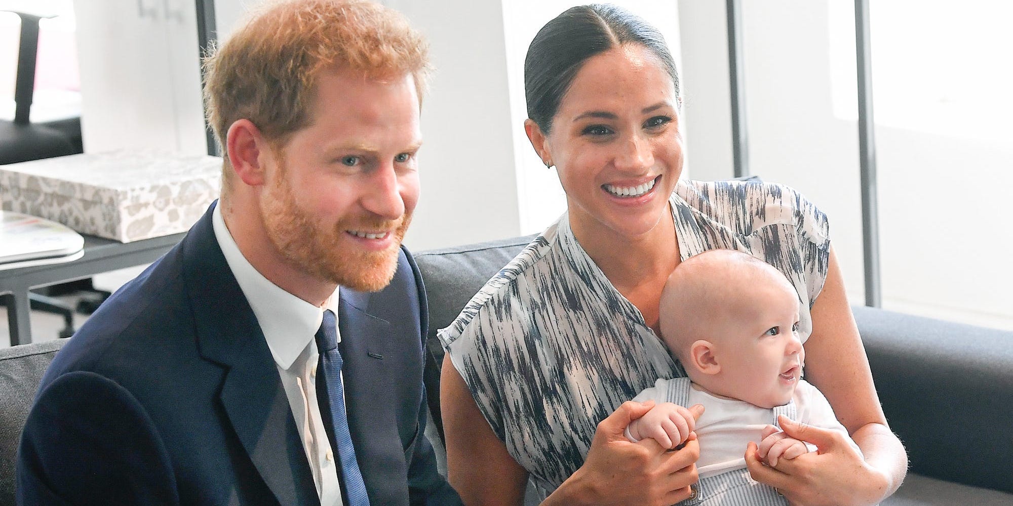 prince harry, meghan markle, archie