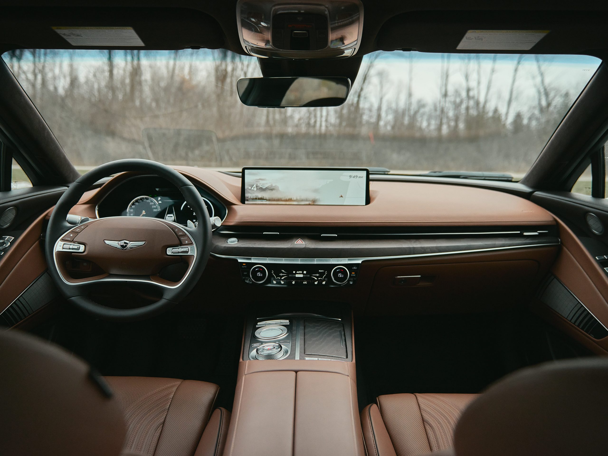 2021 Genesis G80 Interior