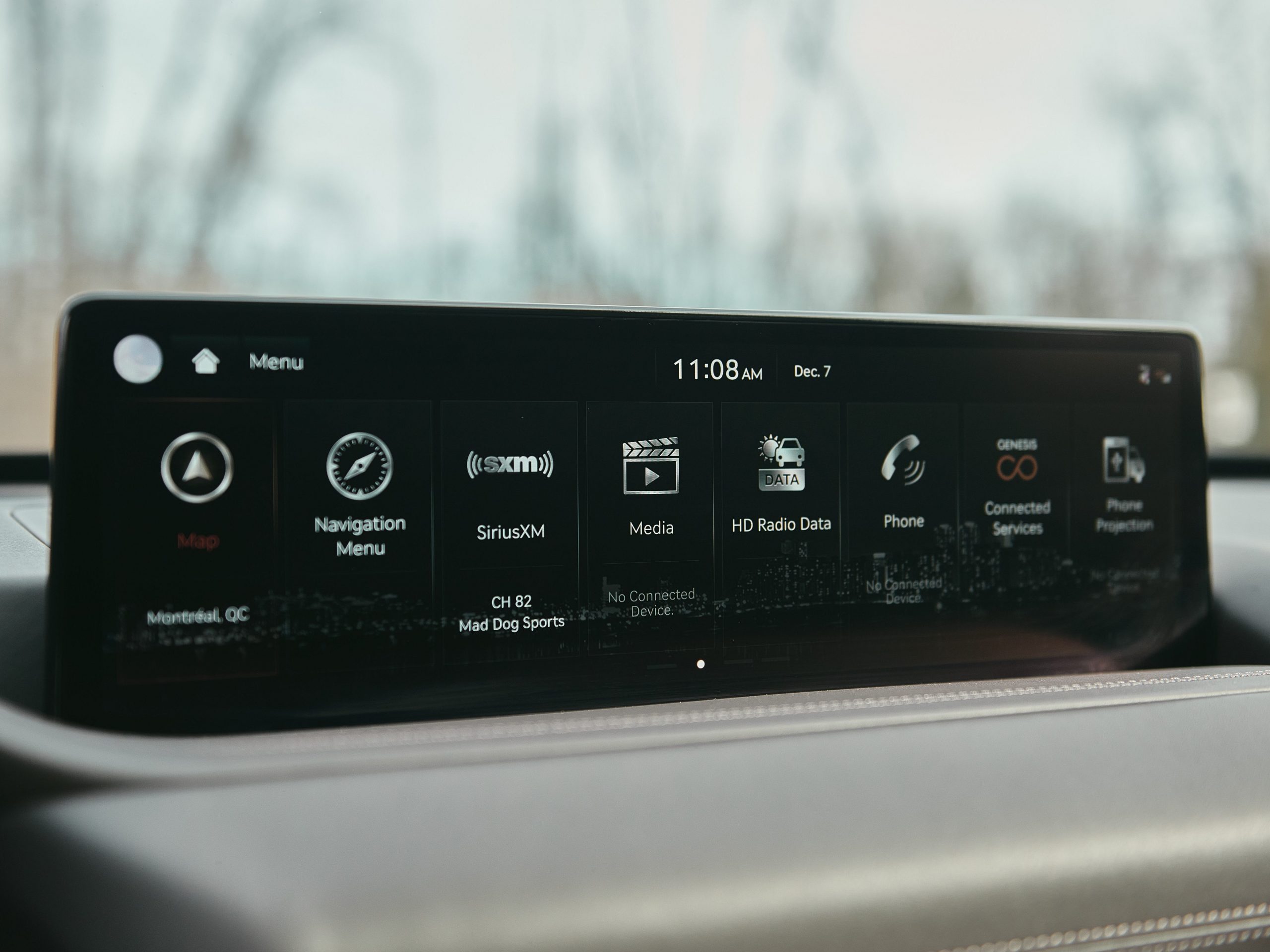 2021 Genesis GV80 Infotainment System