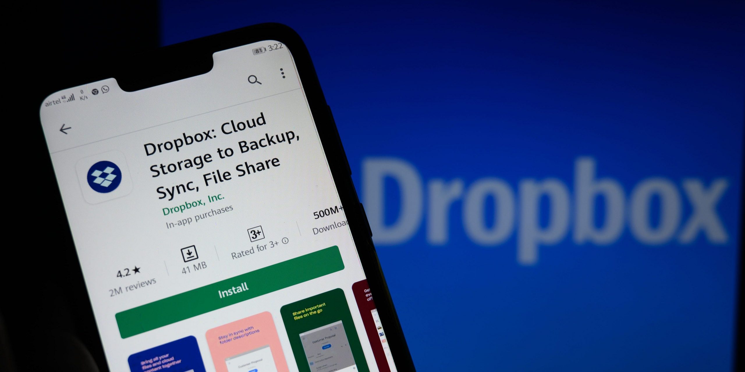 Dropbox app