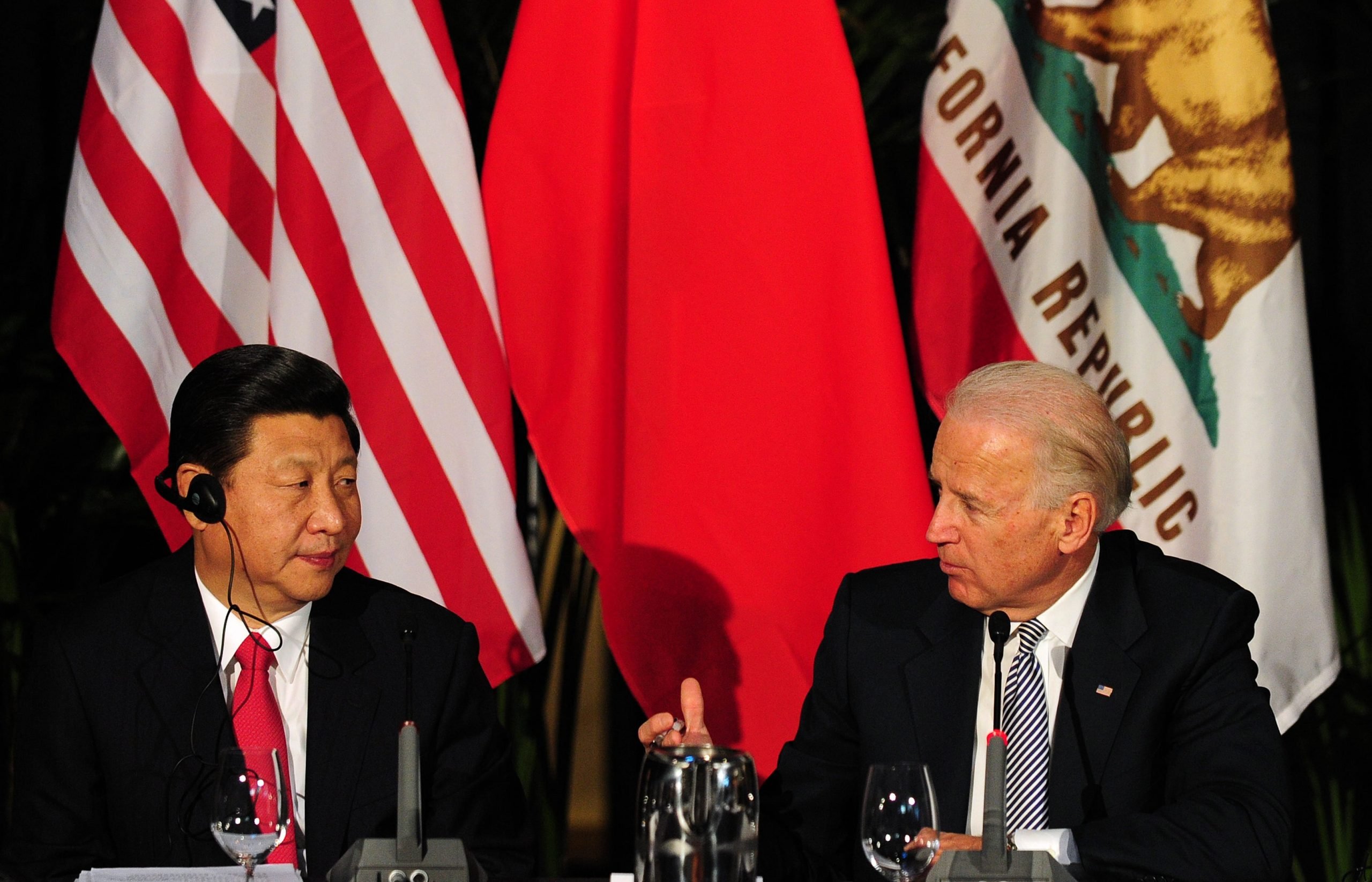 Biden and Xi Jinping